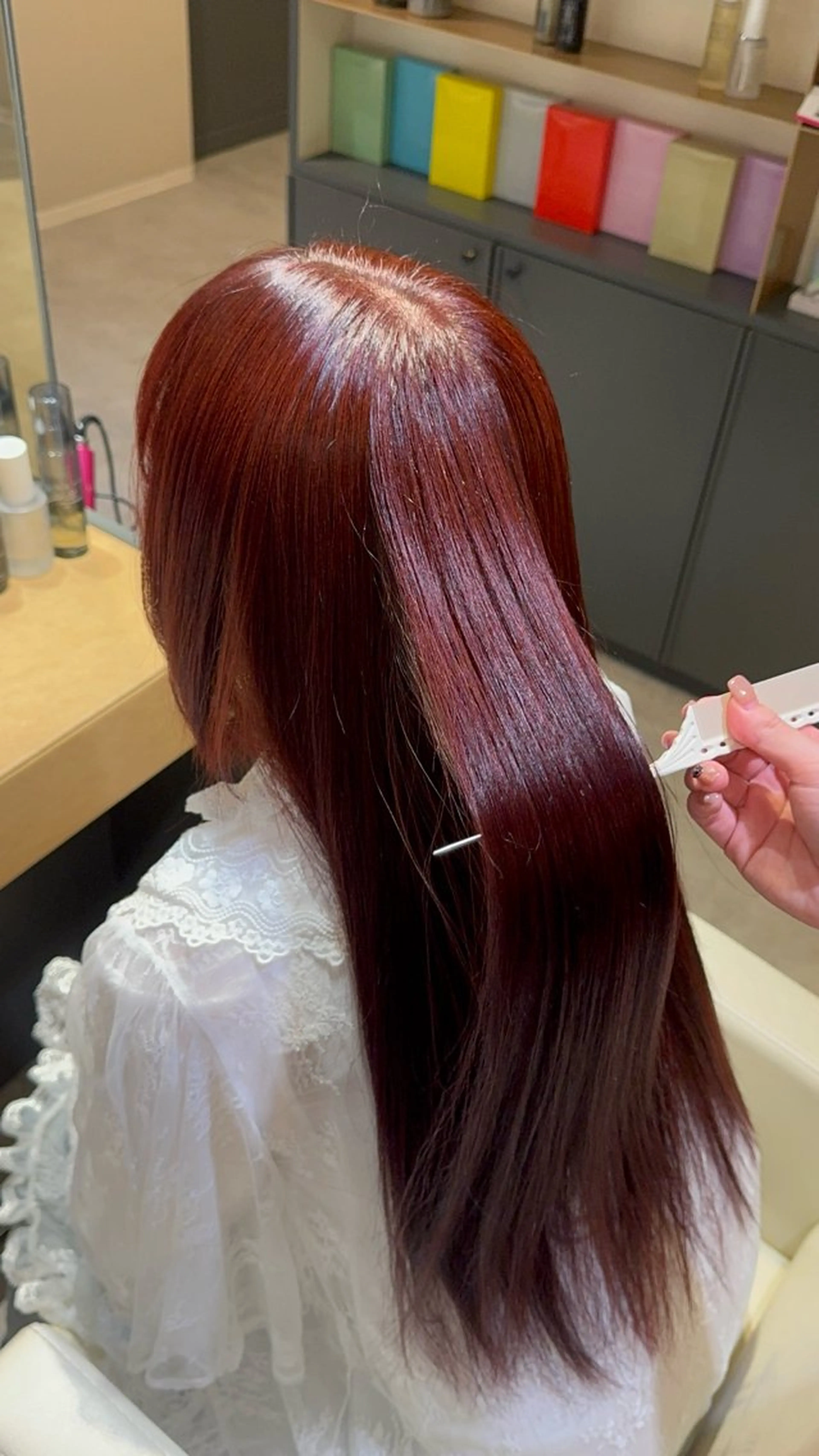 ロング ひめな 🎀カットモデルのヘアスタイル