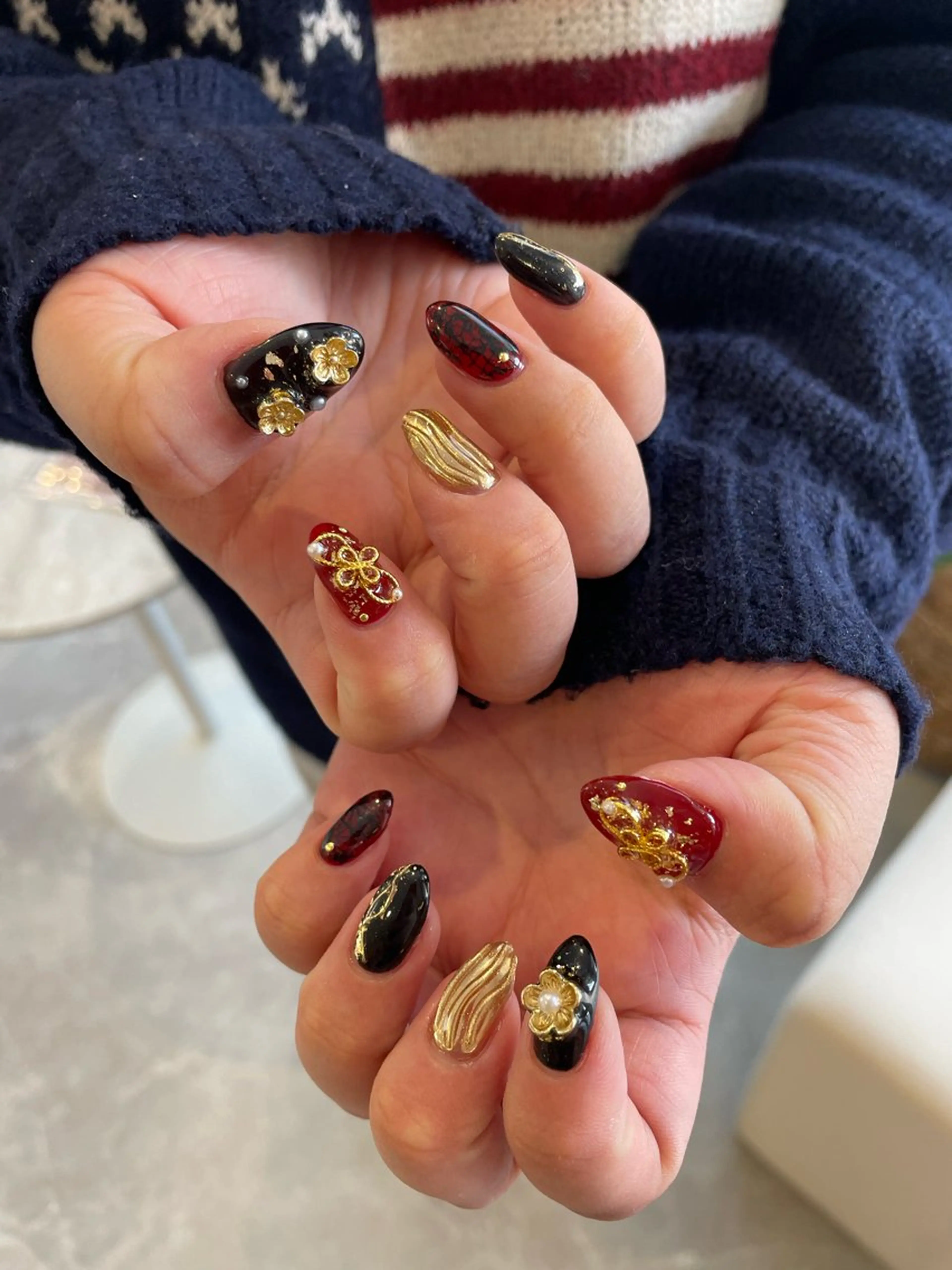 セミロング mimin. by felimoのネイルデザイン