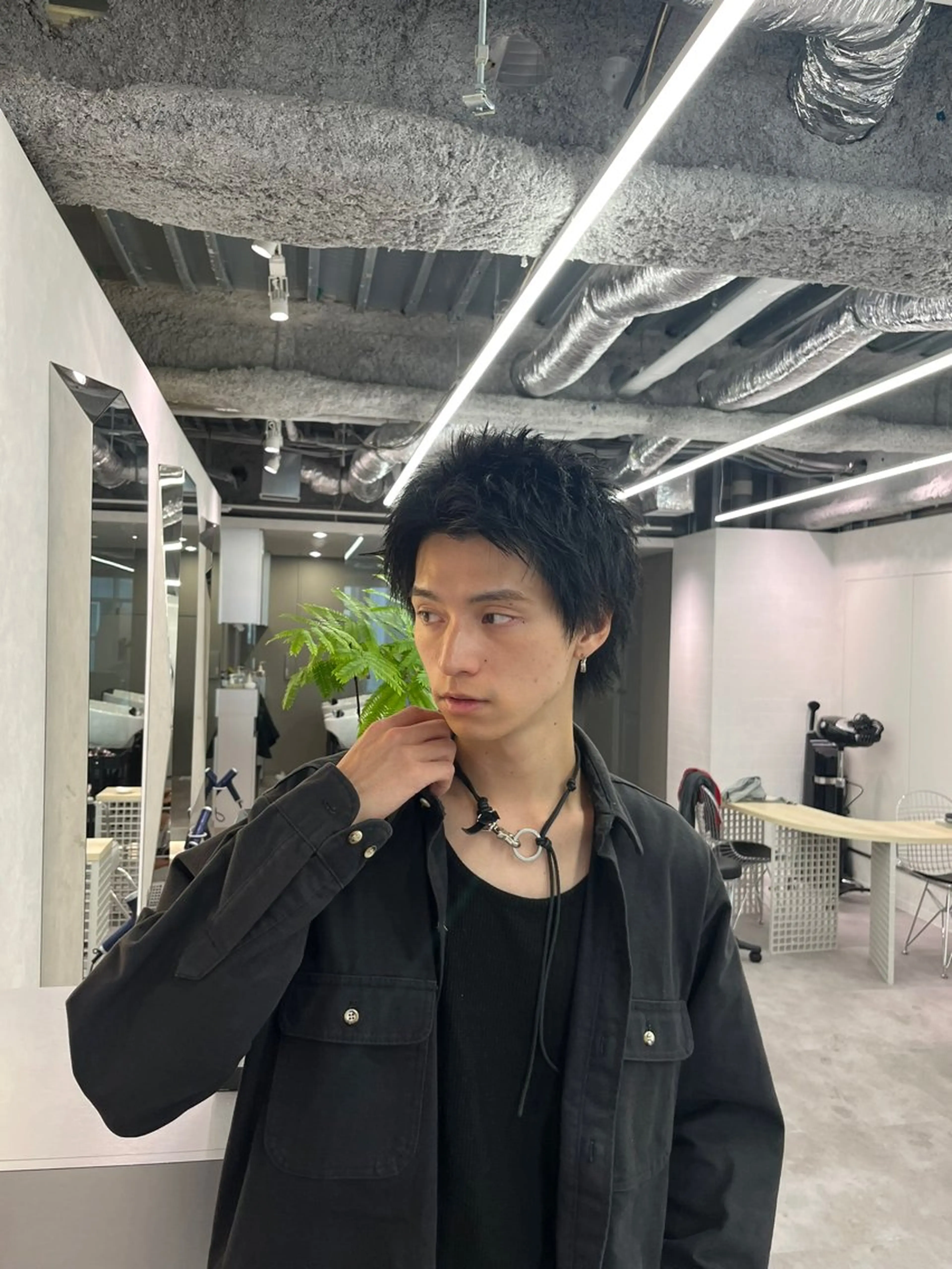 メンズ スパイキーショート カット メンズ特化美容師 水野友貴のヘアスタイル