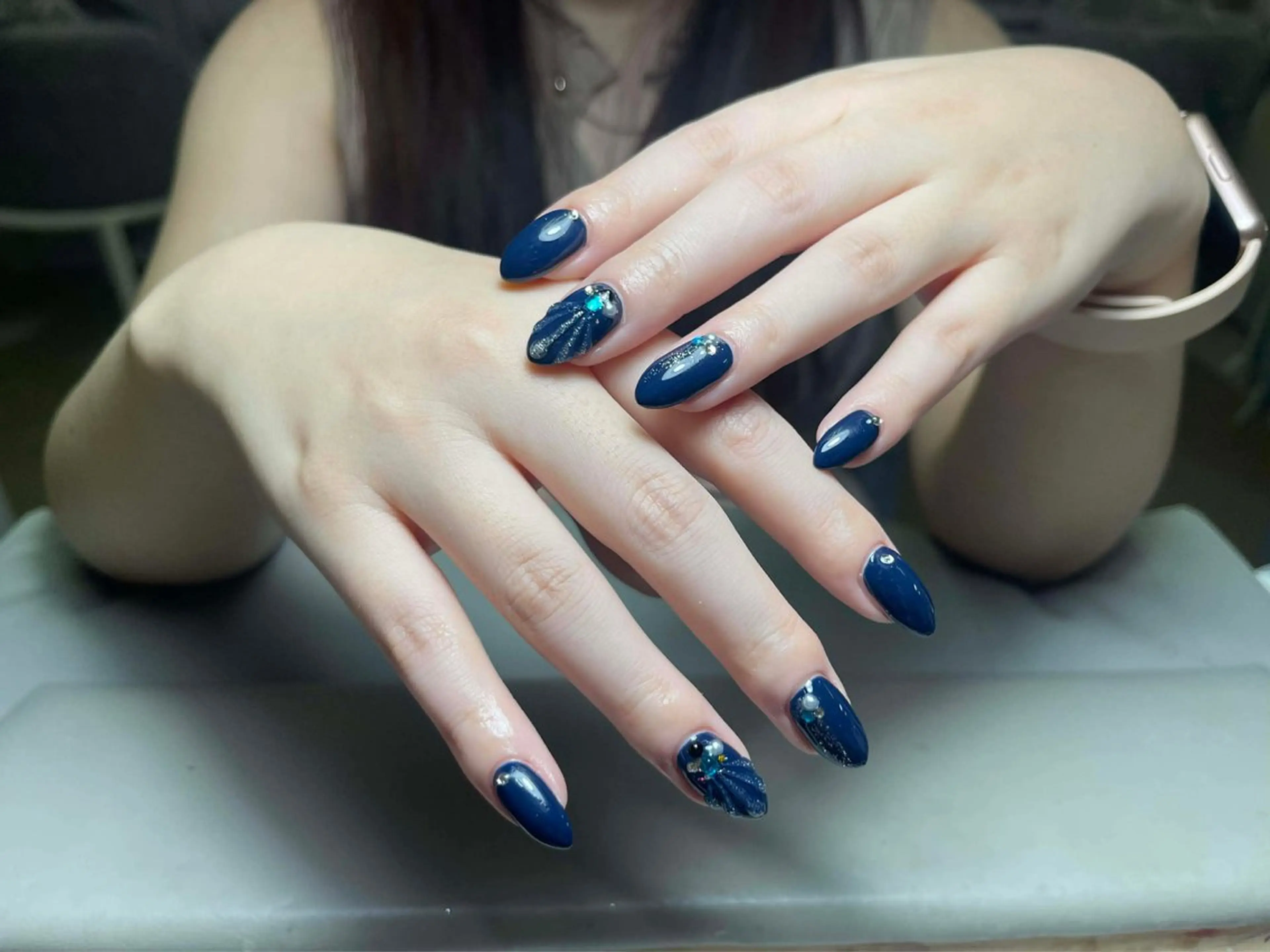 ネイル アートネイル 成人式 ジェルネイル ニュアンスネイル 夏ネイル アンアンBelle Nail 池袋のネイルデザイン