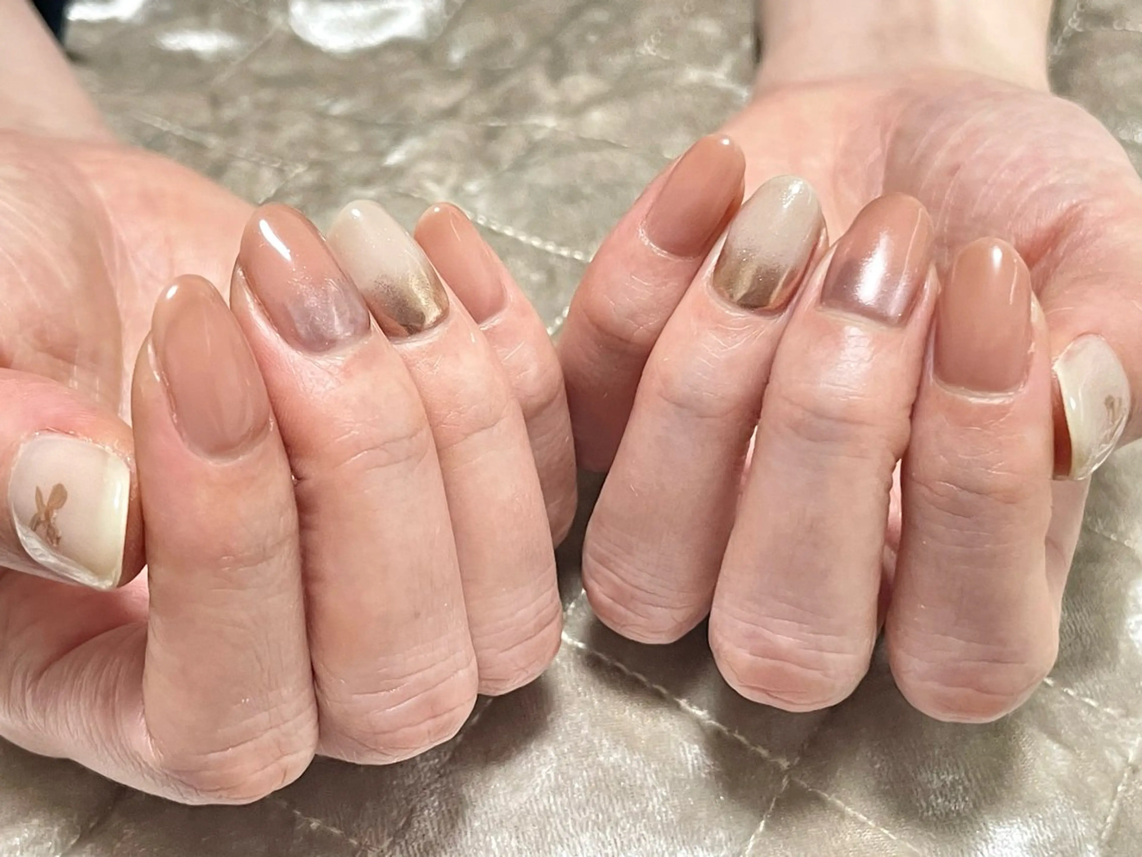 ネイル ハンドネイル ショートネイル専門店フェルンヴェー所属・ショートネイル専門店 フェルンヴェー代々木のネイルデザイン