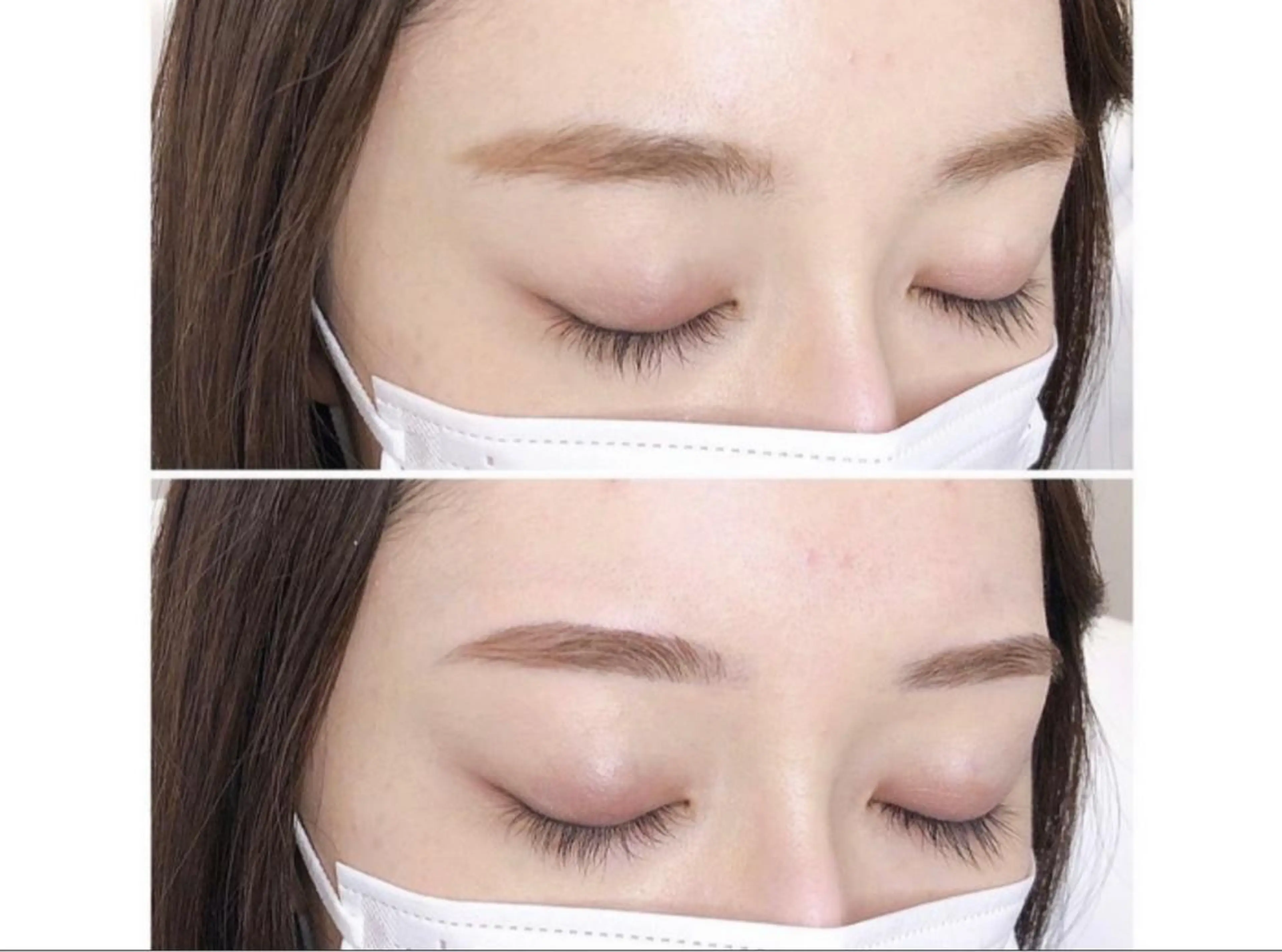 アイブロウ ハリウッドブロウリフト 眉毛ワックス脱毛 ワックス脱毛 CLUTCH eye 阿倍野NATSUMIのマツエク・マツパデザイン