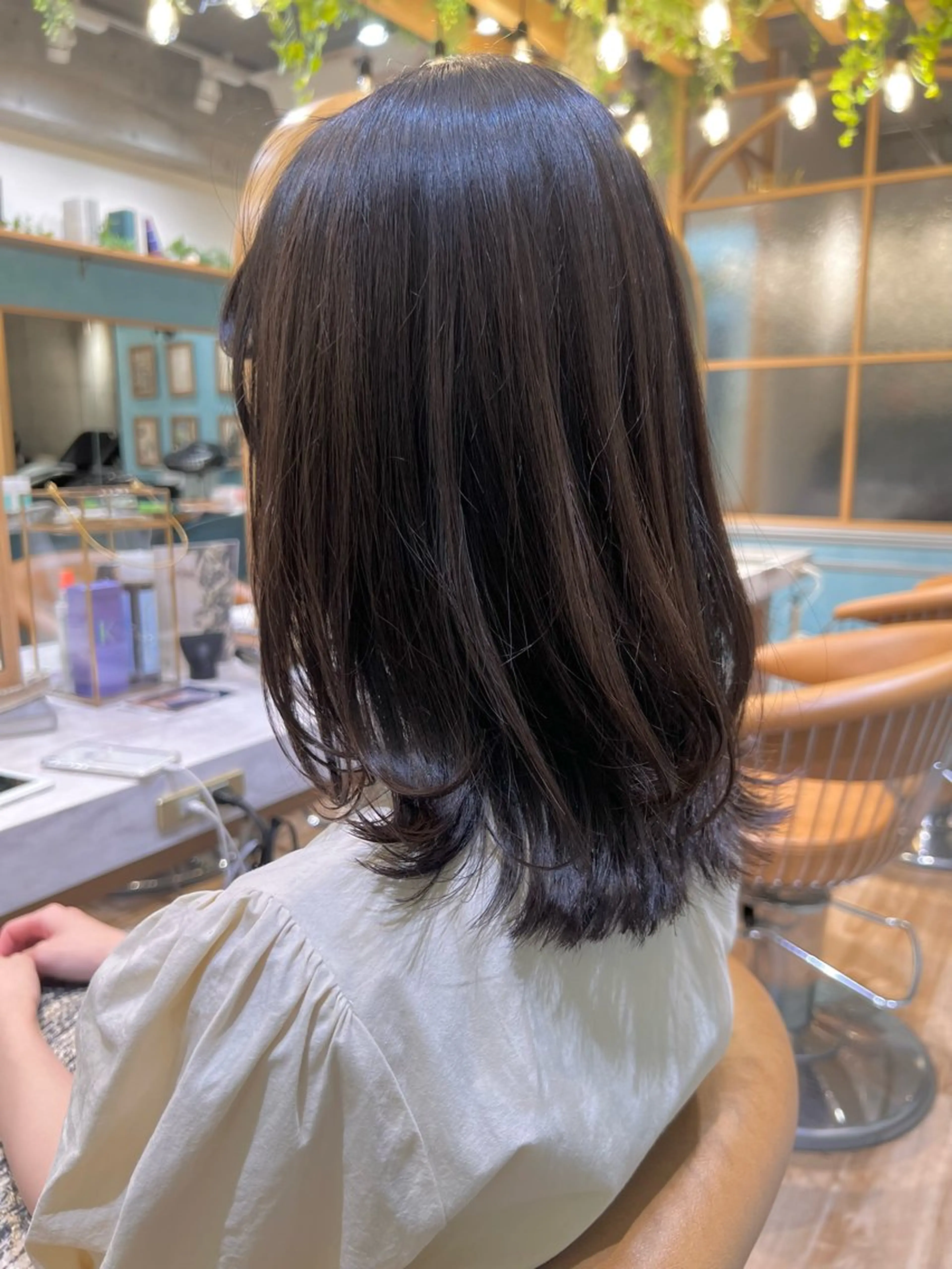 ミディアム カット ヘアカラー 大宮/ボブ/縮毛矯正 大瀧菜月のヘアスタイル