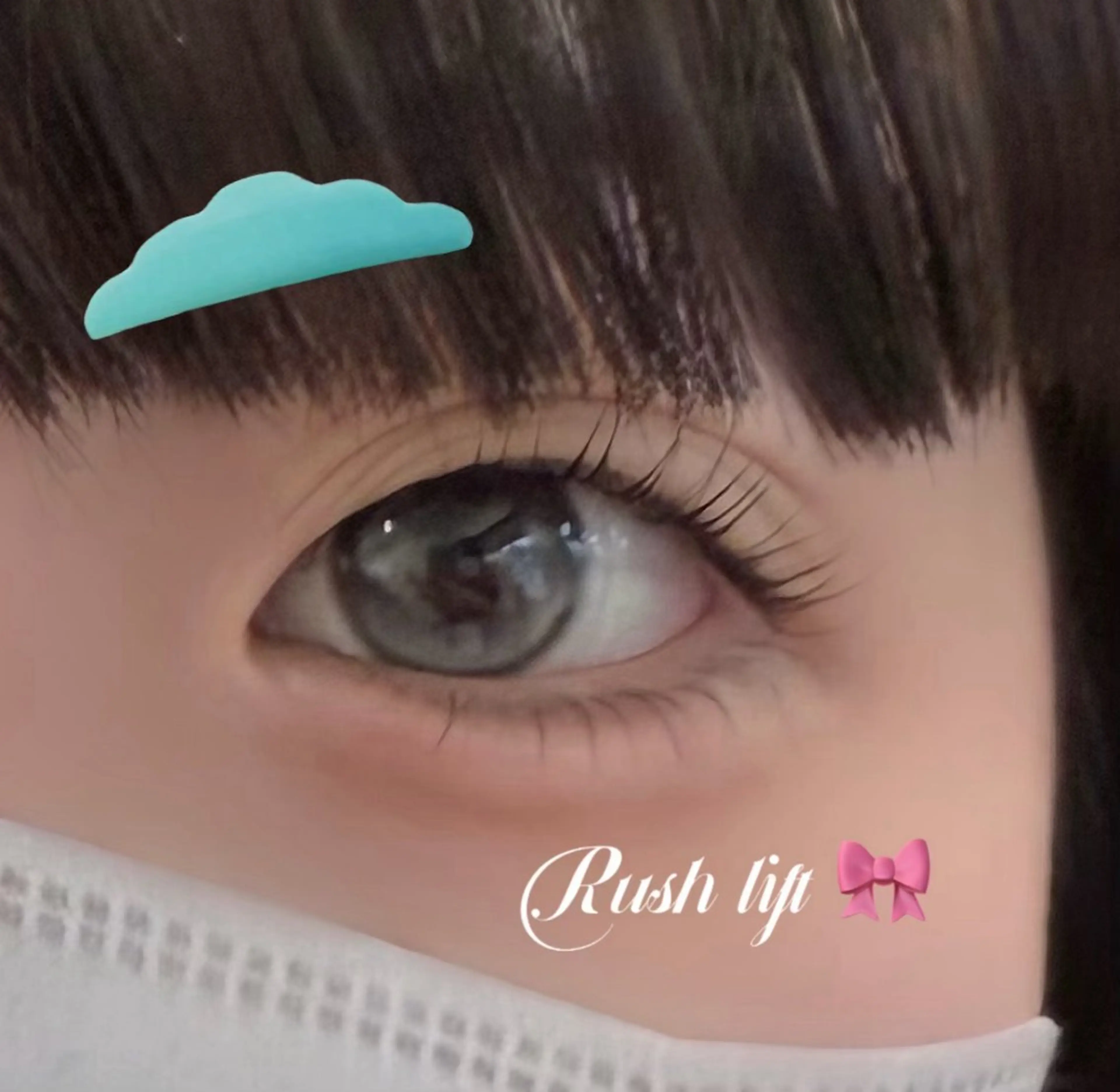 マツエク・マツパ マツパ B☆STAR kurumi束感🎀のマツエク・マツパデザイン