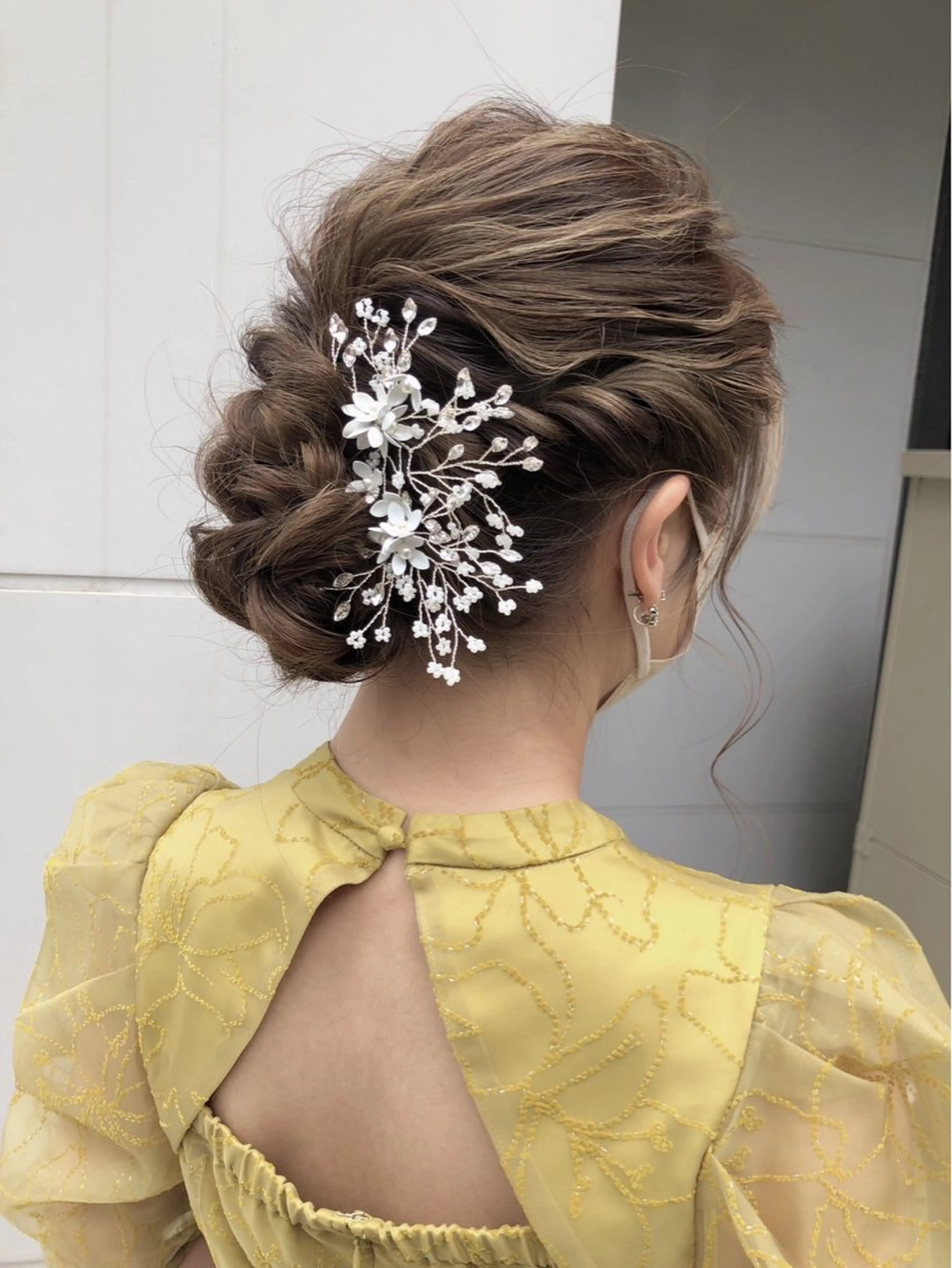 ロング ヘアセット gisel エリナのヘアスタイル