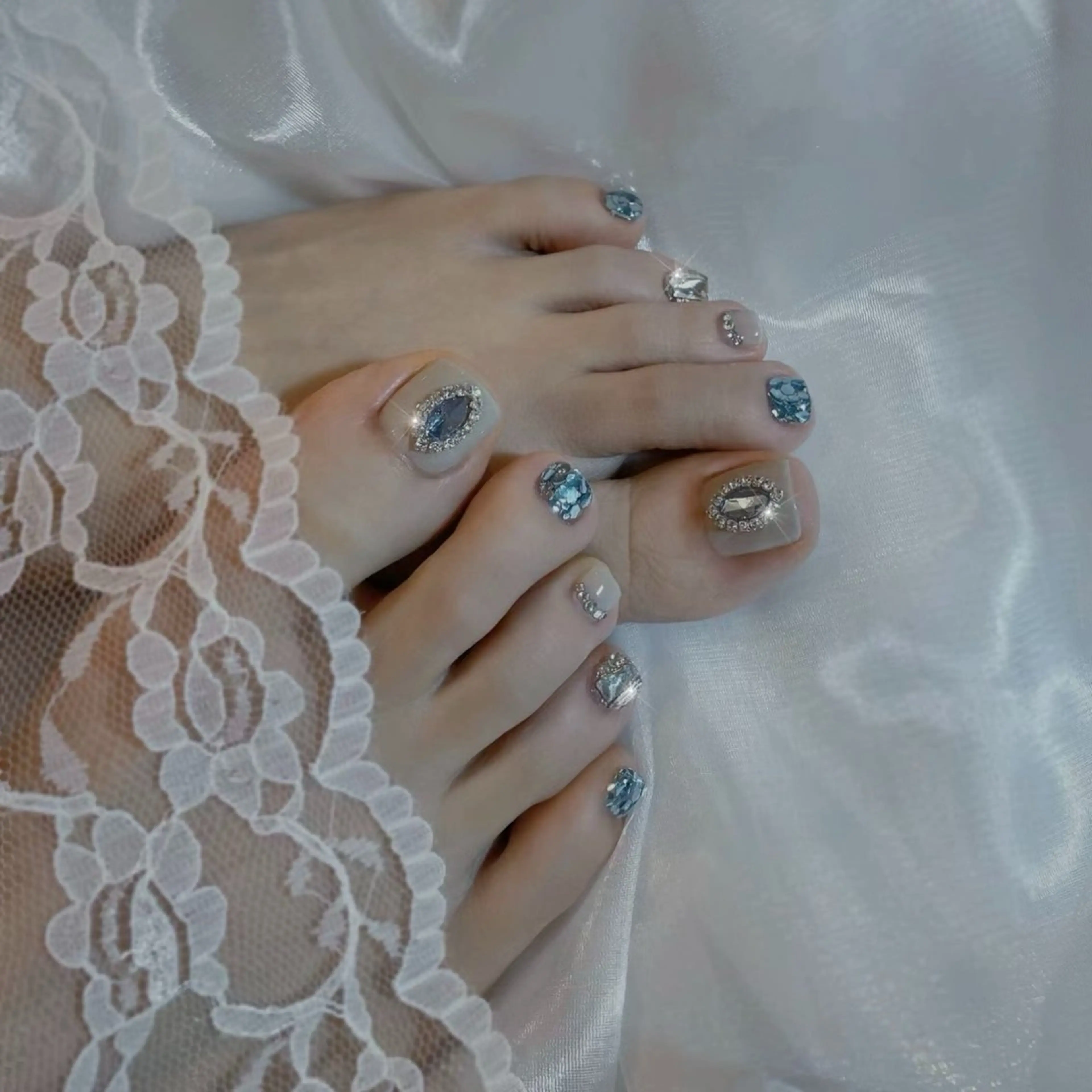 ネイル フットネイル 💕Dreamy KIYO💕のネイルデザイン