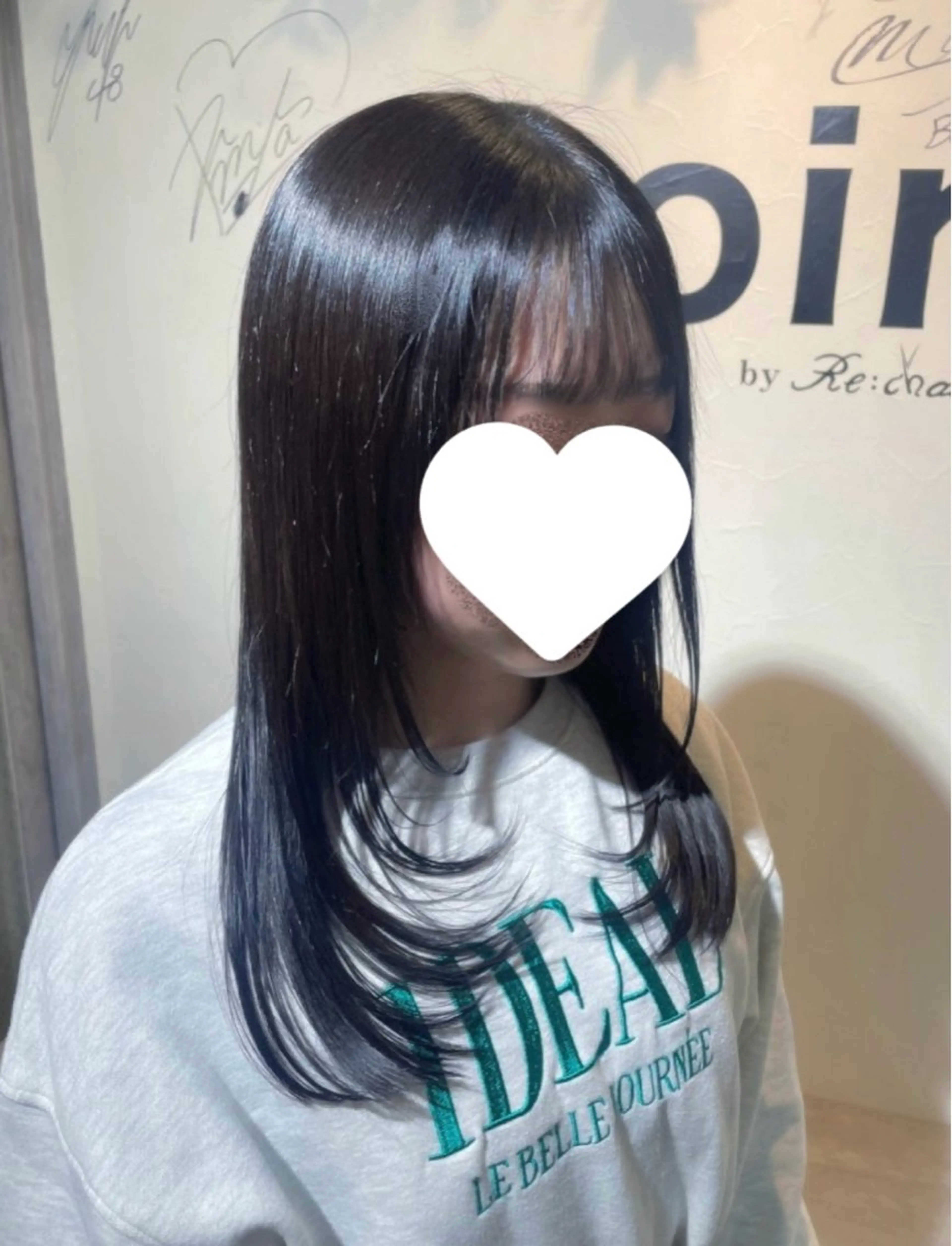 セミロング カラー Rechal🌙 yuuのヘアスタイル