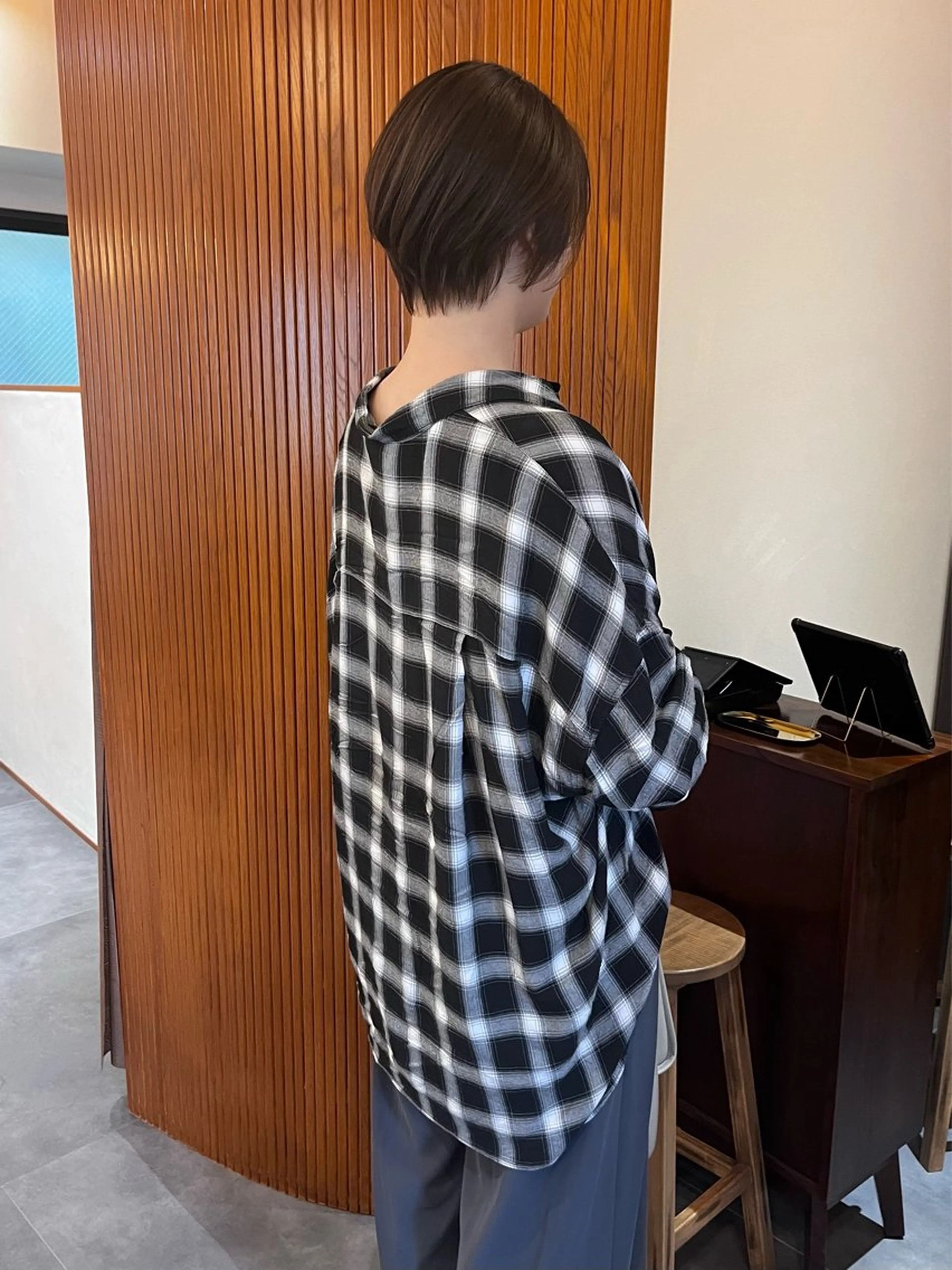 ショート カラー 安達 俊亮のヘアスタイル