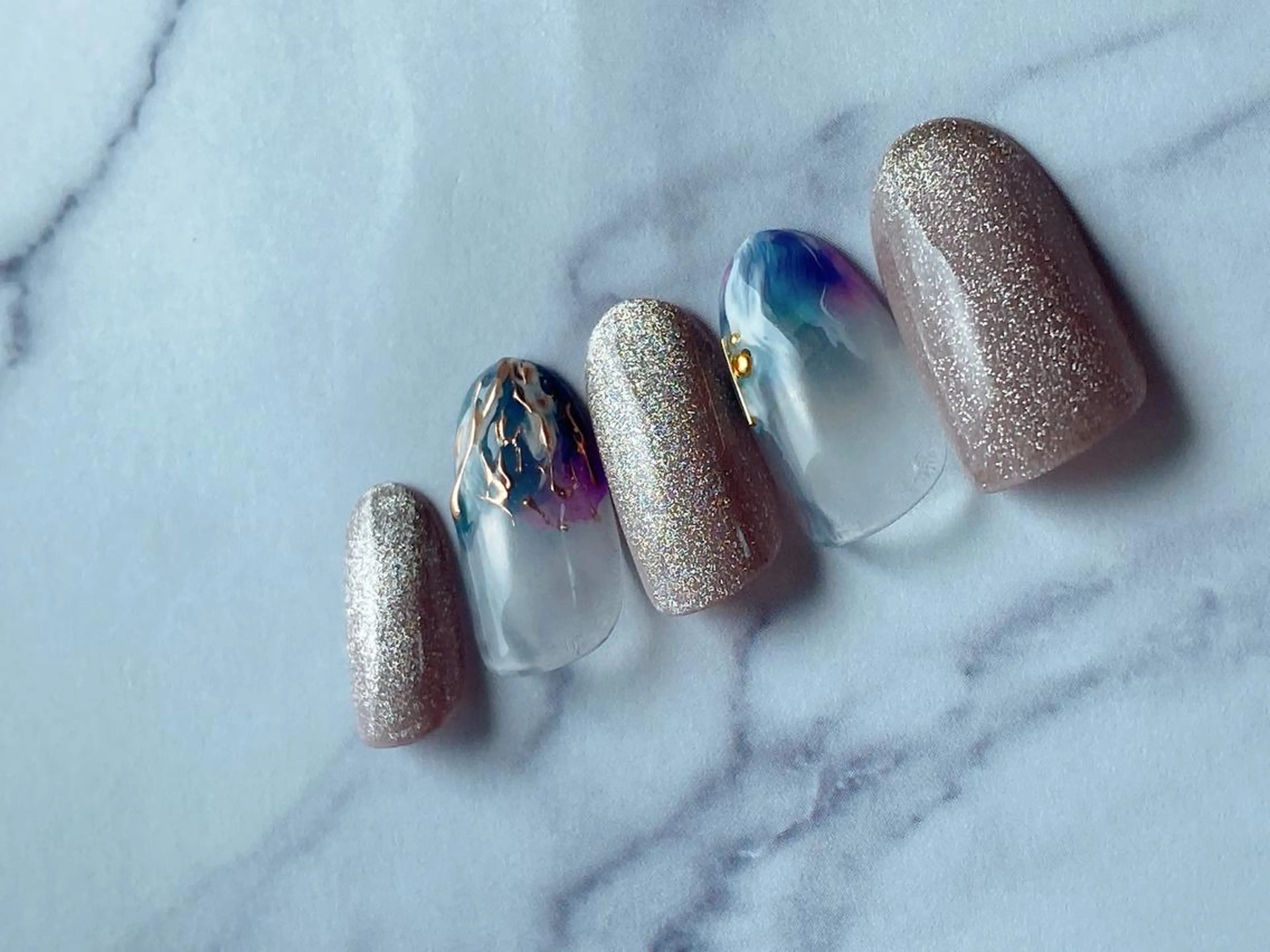 ネイル 大人キレイ 𝑁𝑖𝑥𝑖𝑠のネイルデザイン