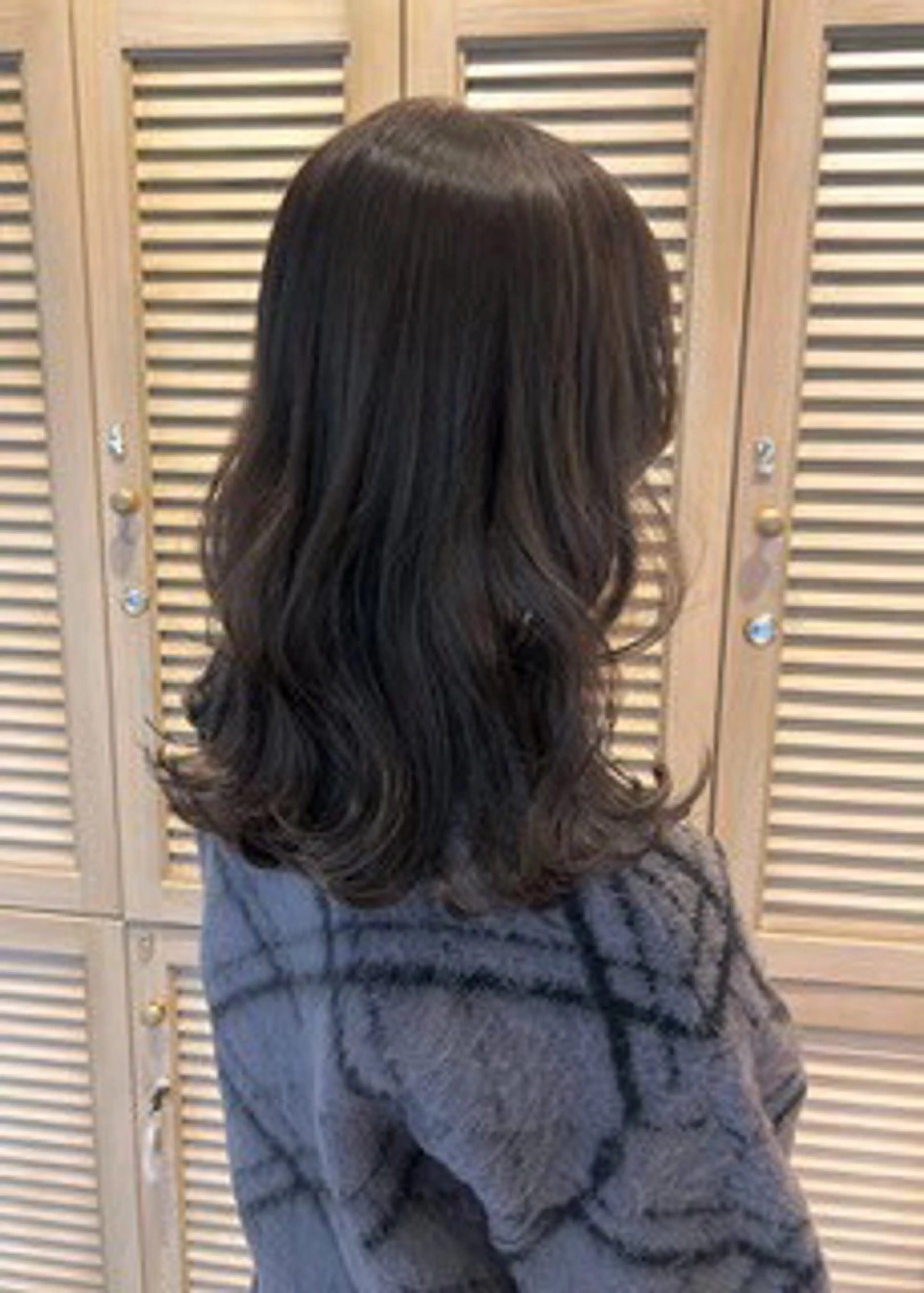 ミディアム カラー パーマ ヘアアレンジ サナ / elto四条烏丸のヘアスタイル