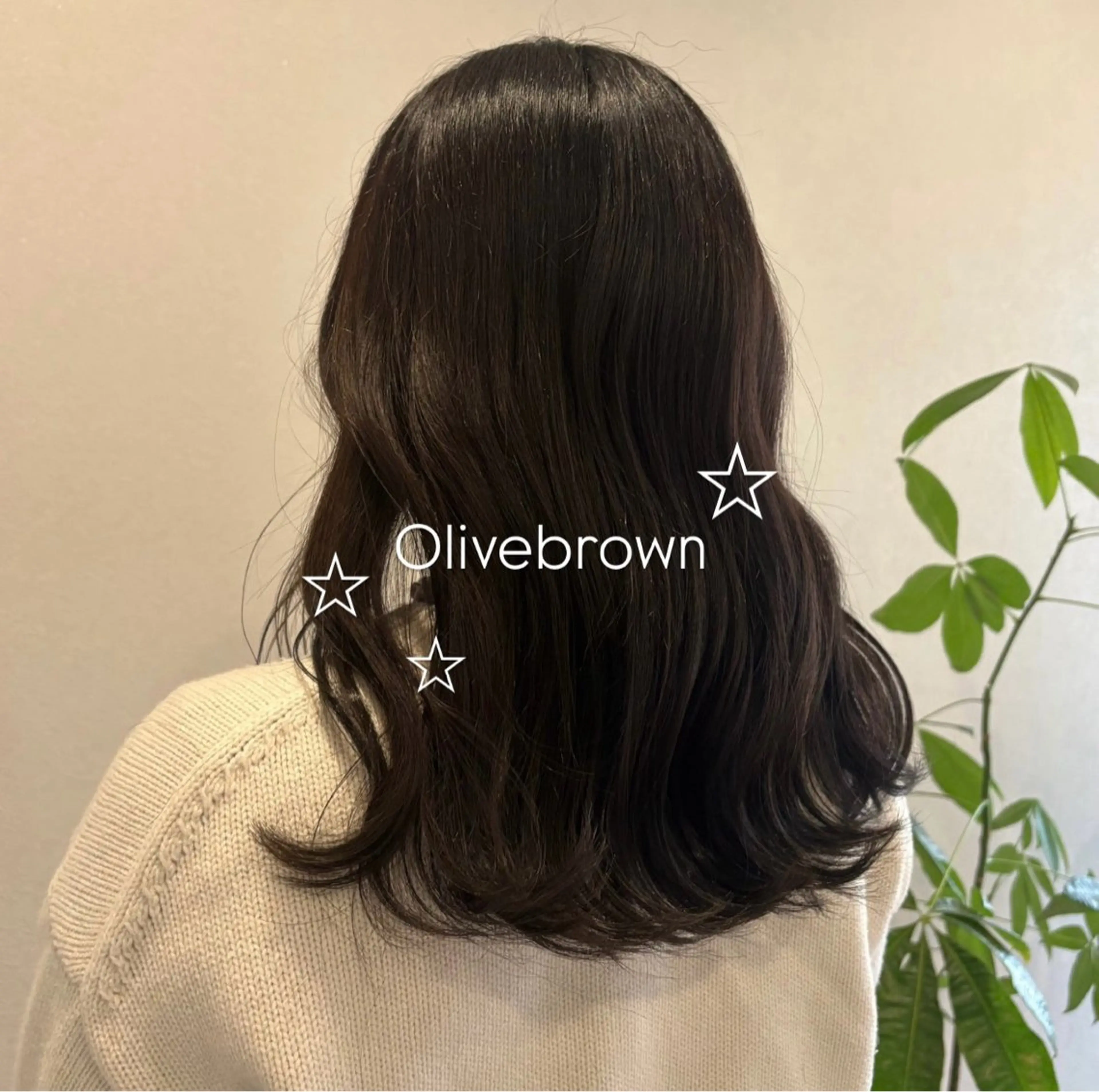 ロング カラー 透明感カラー オリーブカラー ヘアカラー 🌺c.key /スタイリスト/内多のヘアスタイル