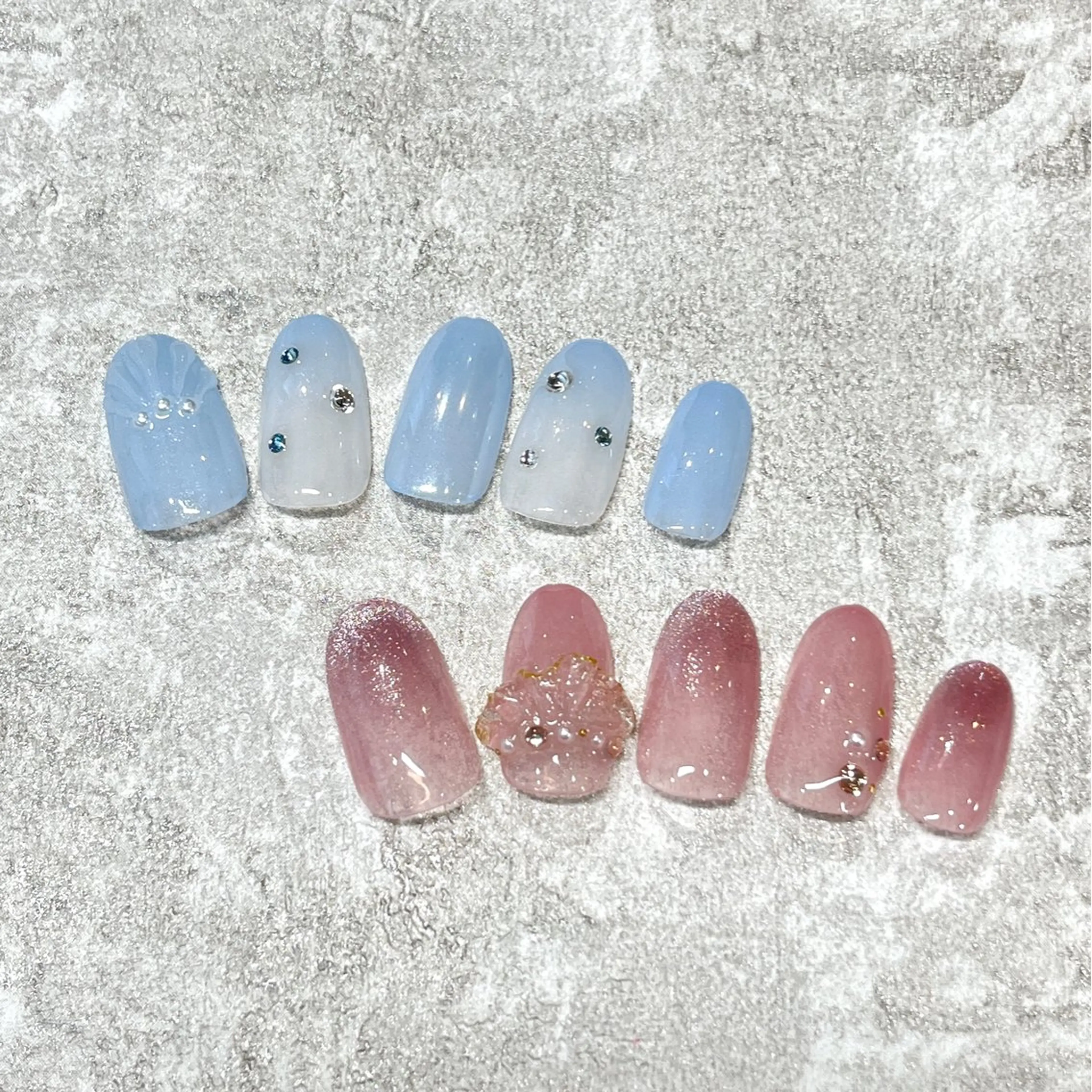 ネイル ハンドネイル 大島 玲奈のネイルデザイン