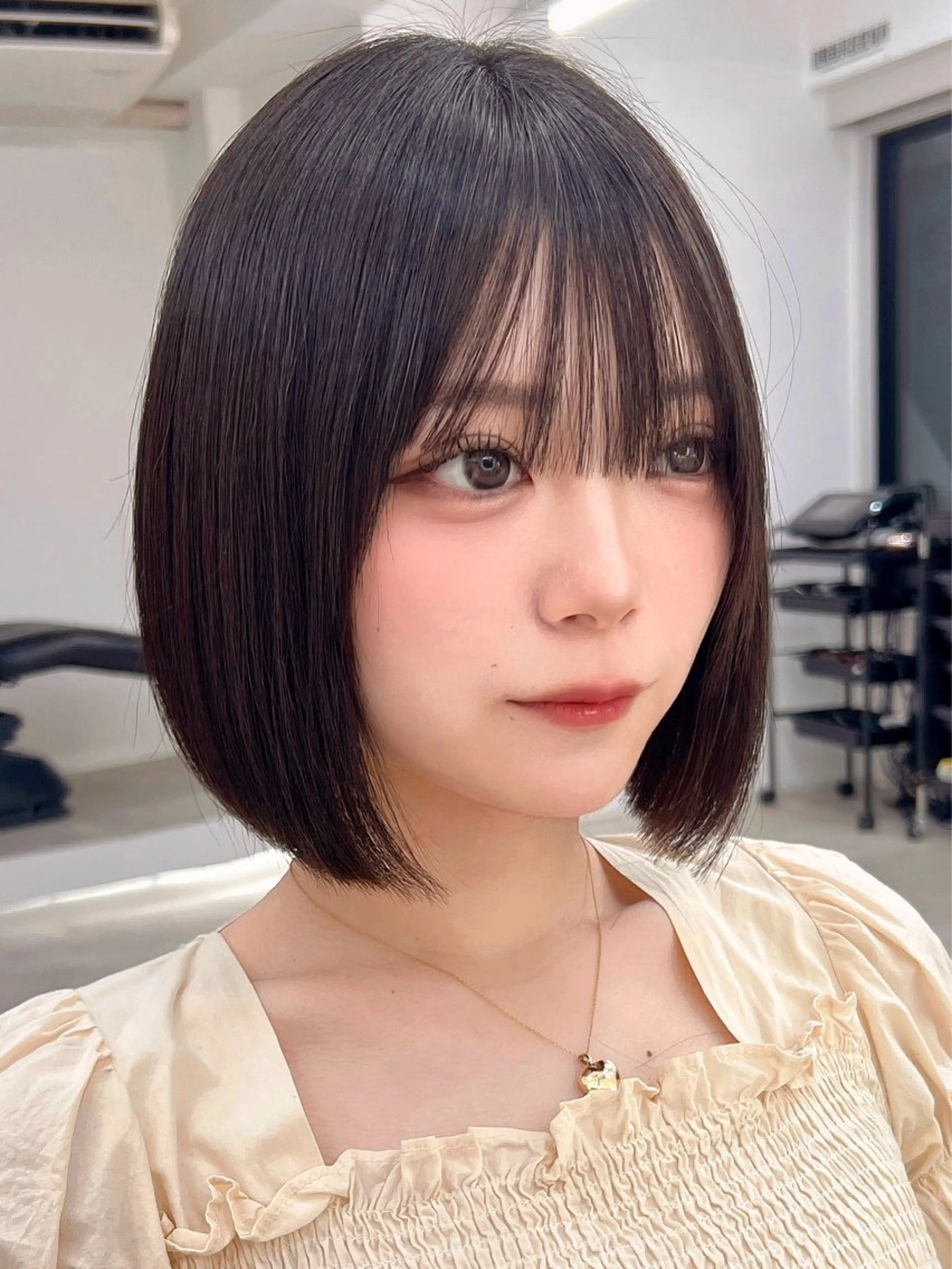 ショート ボブ 髪質改善 田中大貴のヘアスタイル