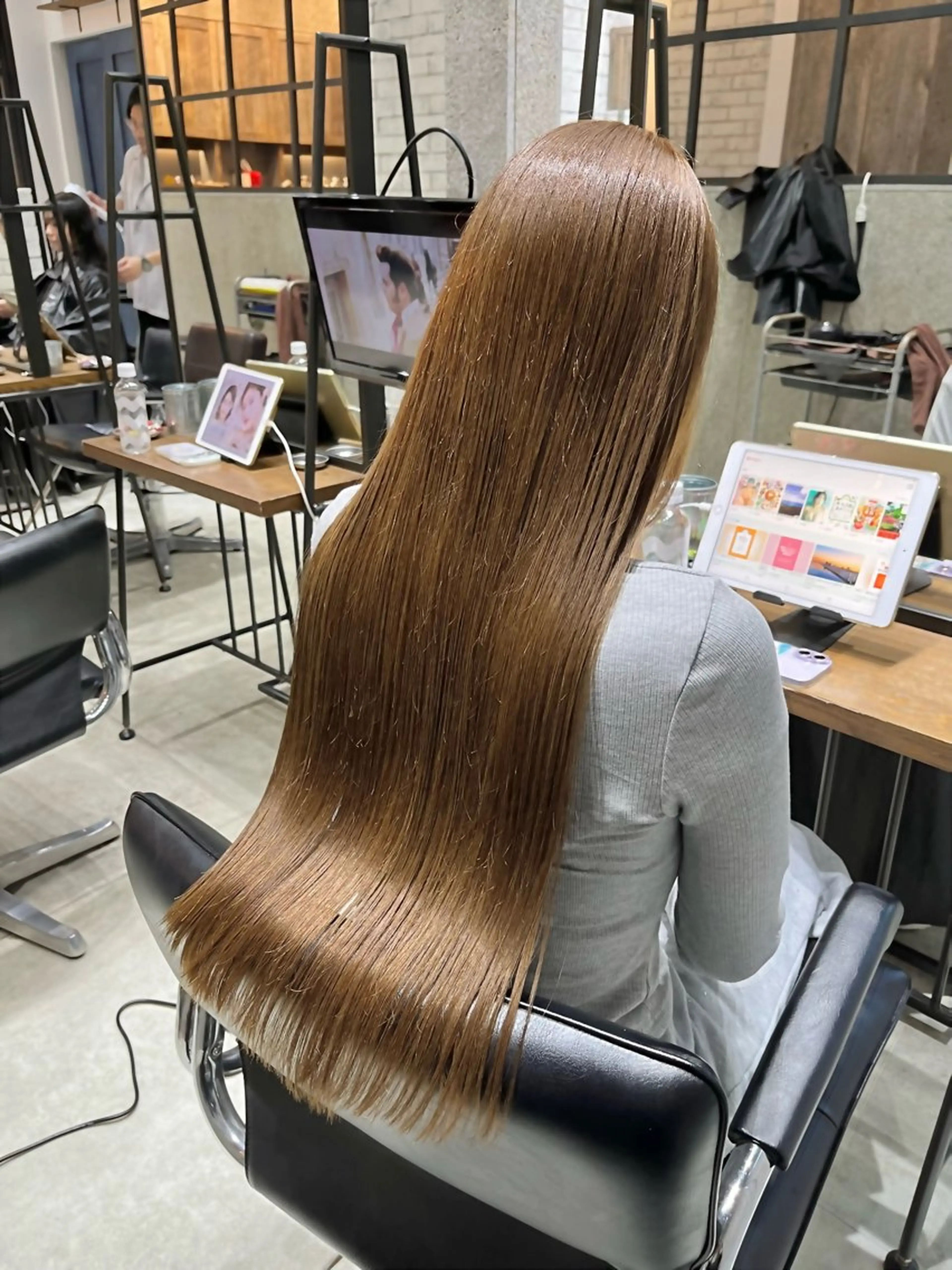 ロング 縮毛矯正 縮毛矯正 トリートメント 🌈外国風ハイライト こうたろうのヘアスタイル