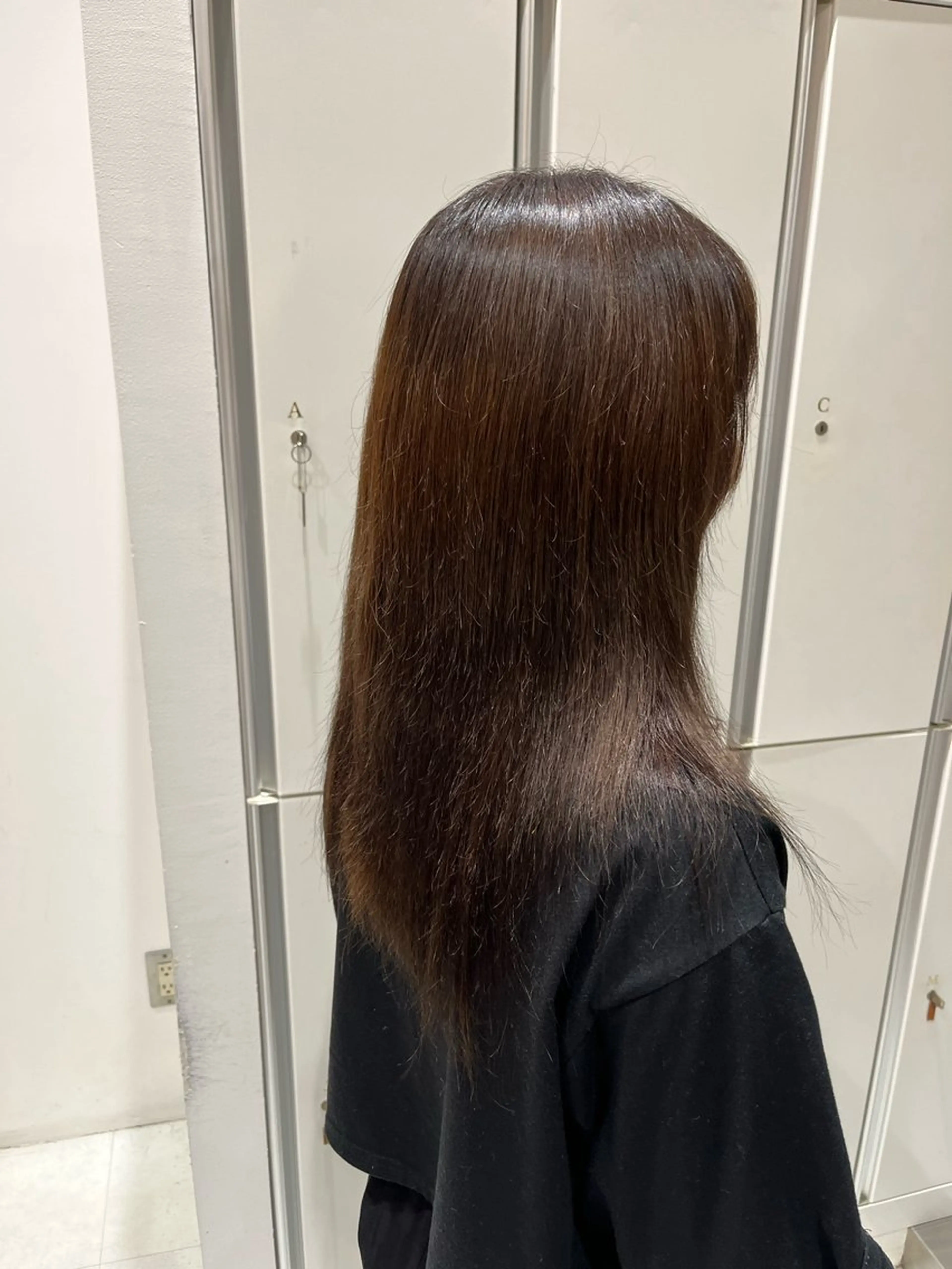 ロング カラー 神田 開飛のヘアスタイル