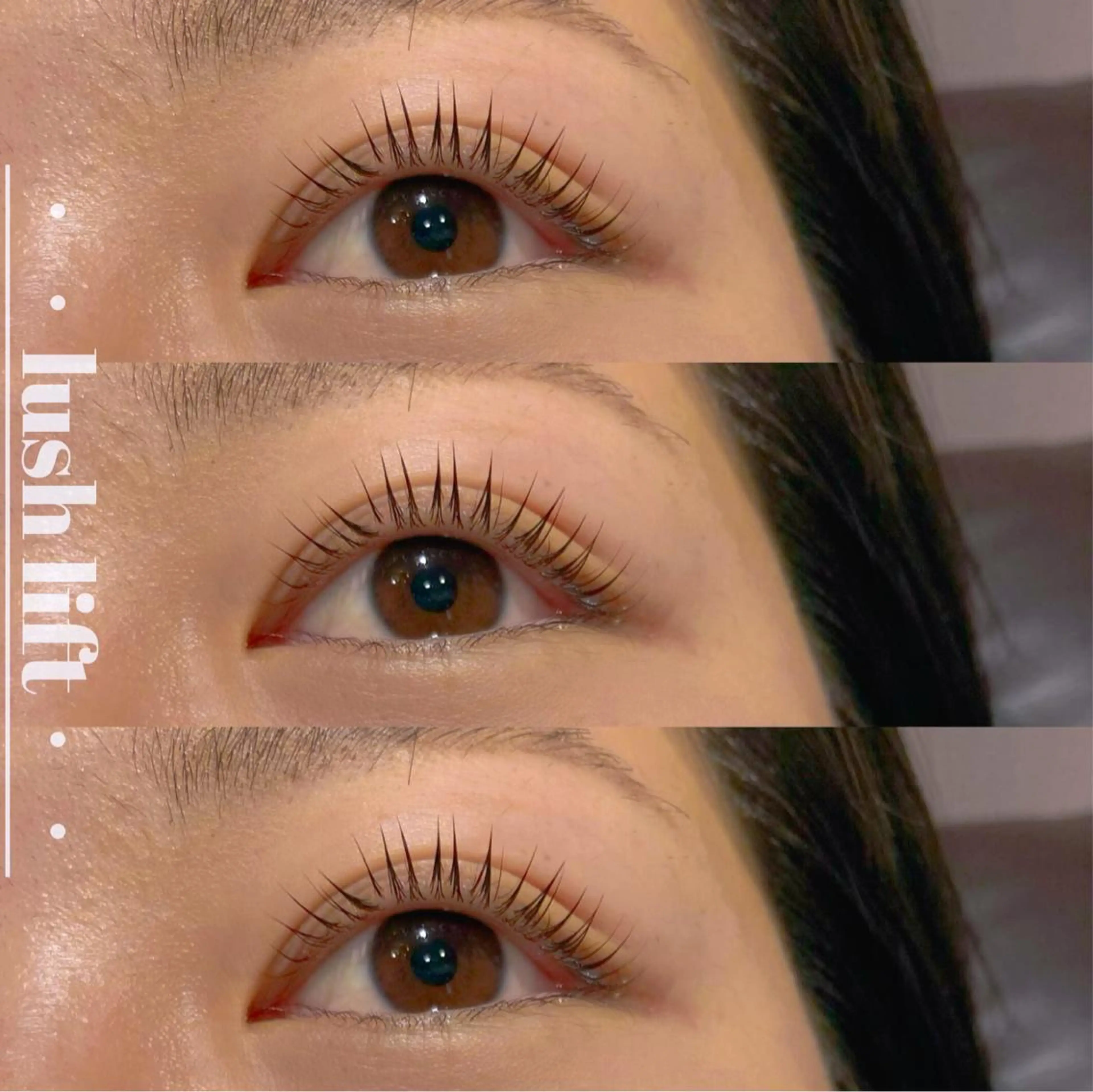 マツエク・マツパ 一重×まつ毛パーマ マツパ Earth coiffure beaute長野稲田店所属・林 愛子のマツエク・マツパデザイン