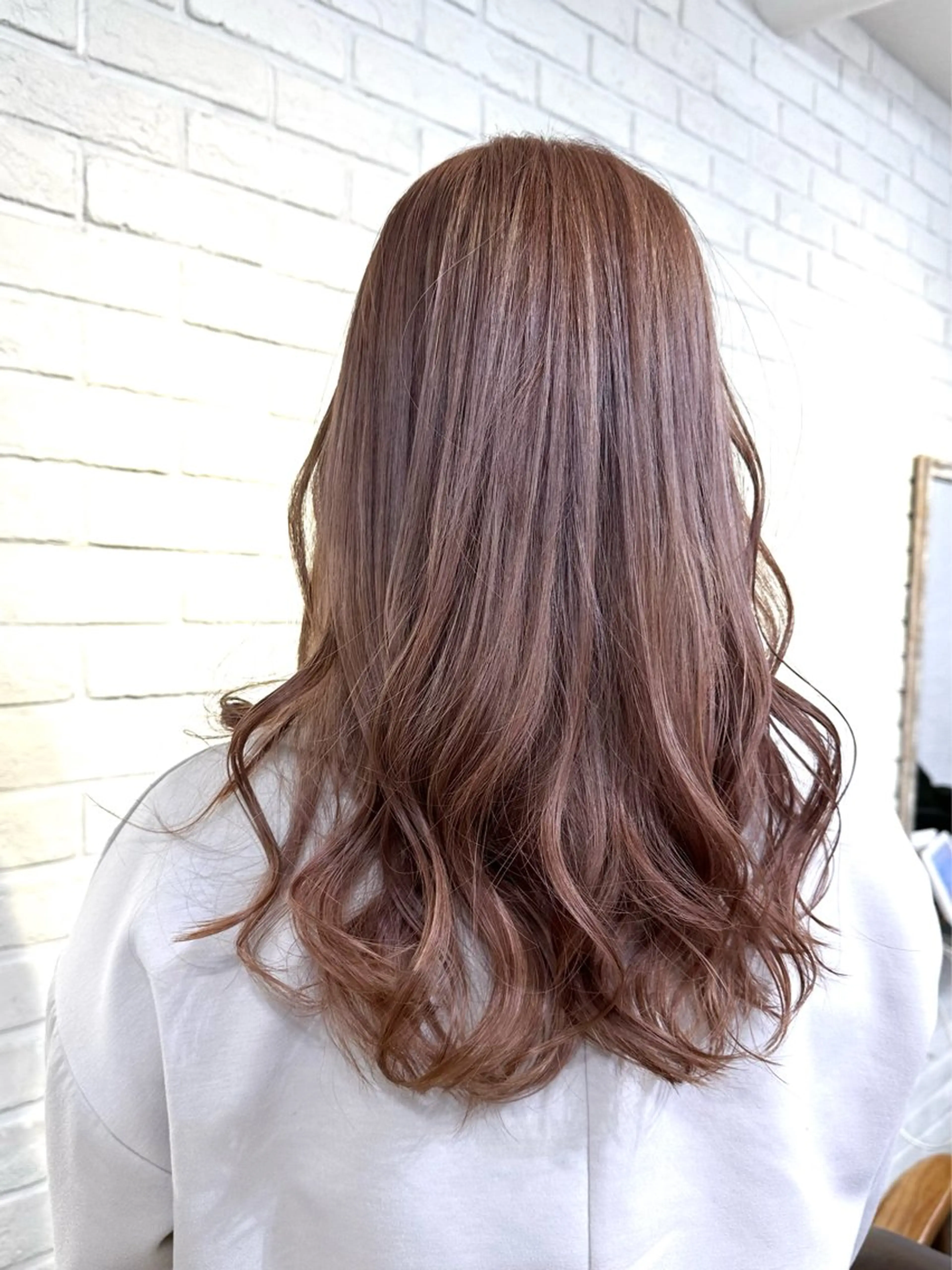 カラー ベージュカラー ピンクカラー ピンクベージュ ヘアカラー トリートメント hair living Liko池袋東口店所属・✨透明感カラー🌱 上村 舜のヘアスタイル