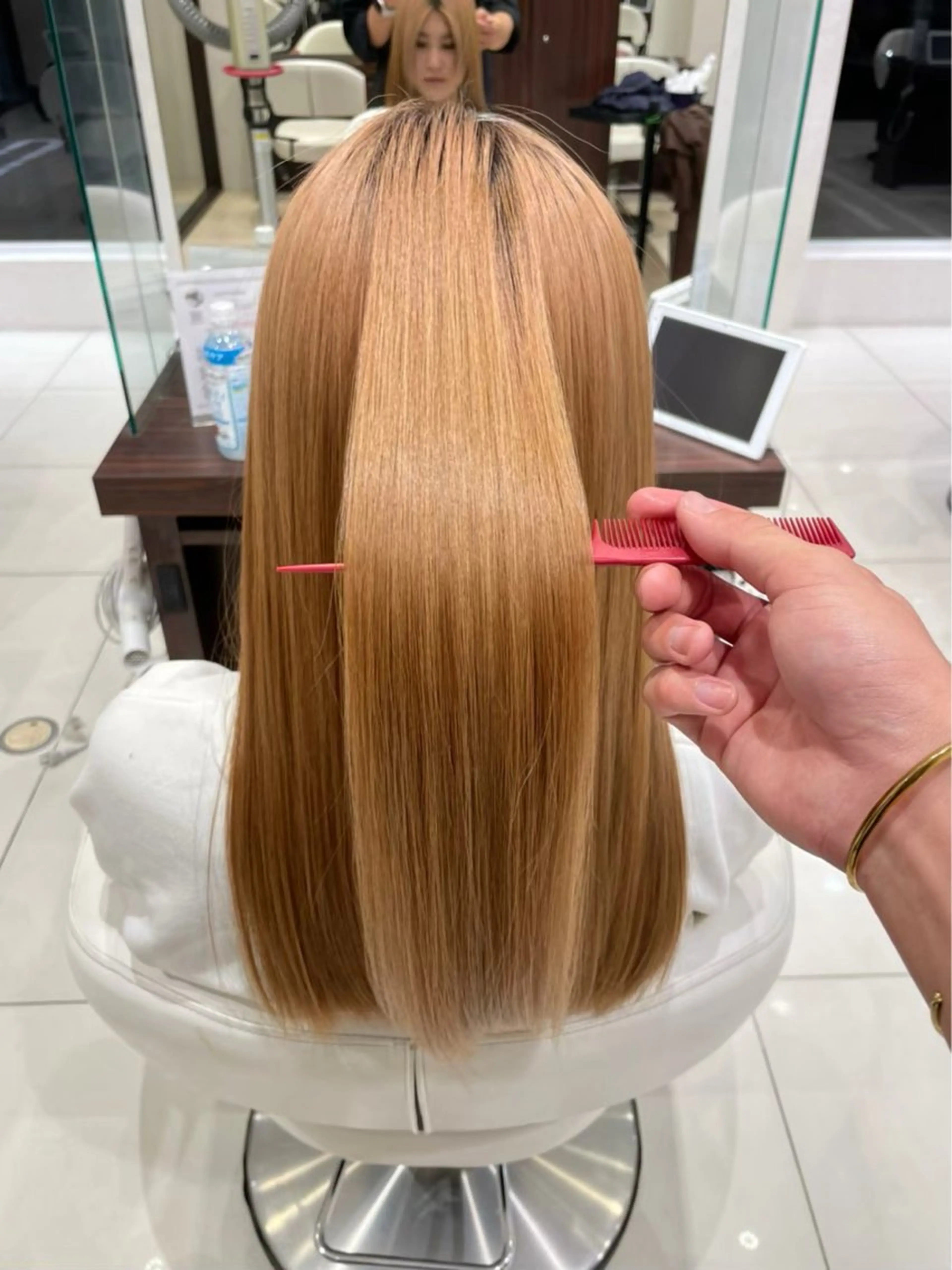 💕縮毛矯正モデル💕の写真