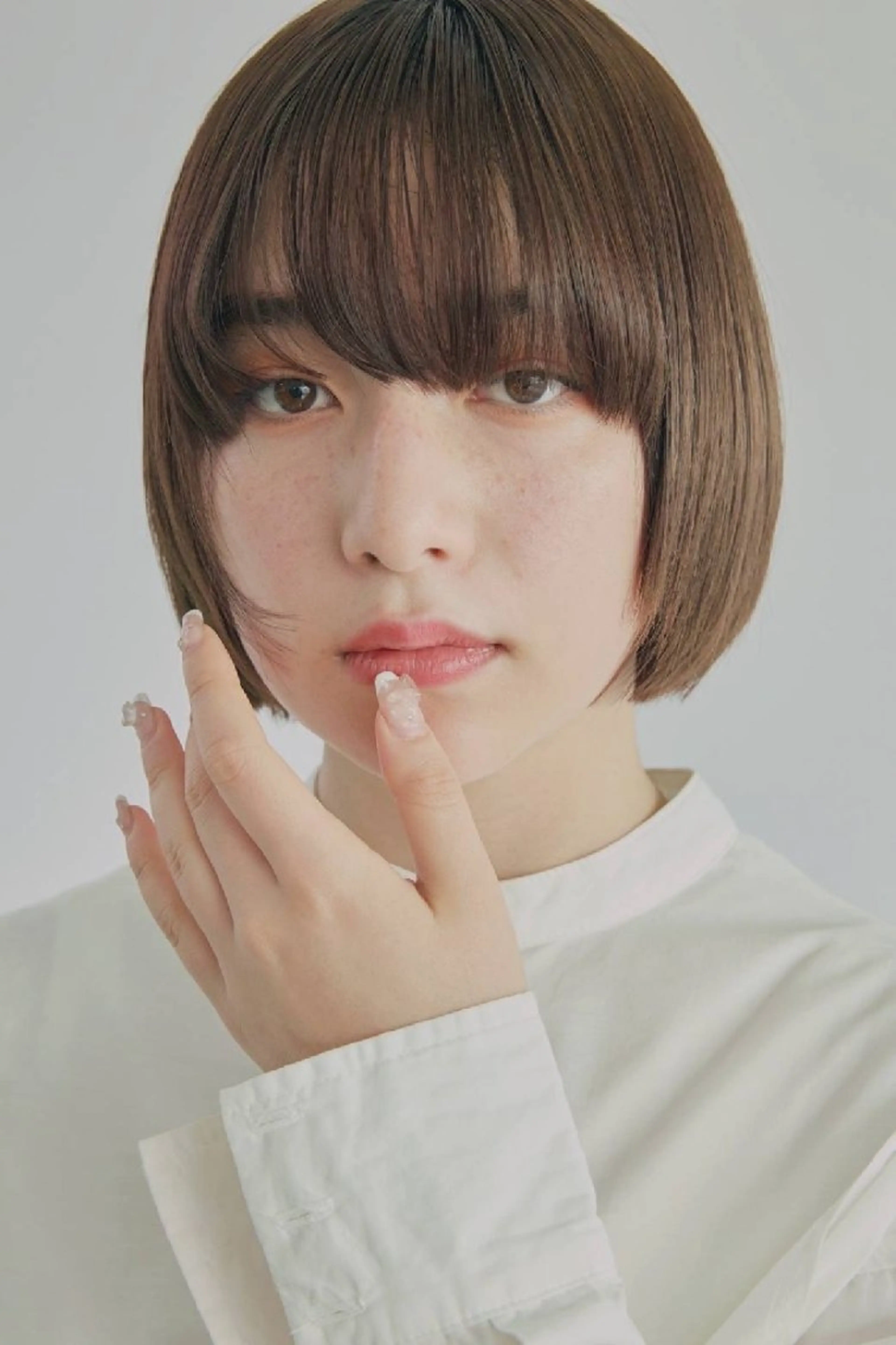 【月曜日限定】前髪縮毛矯正+トリートメントの写真