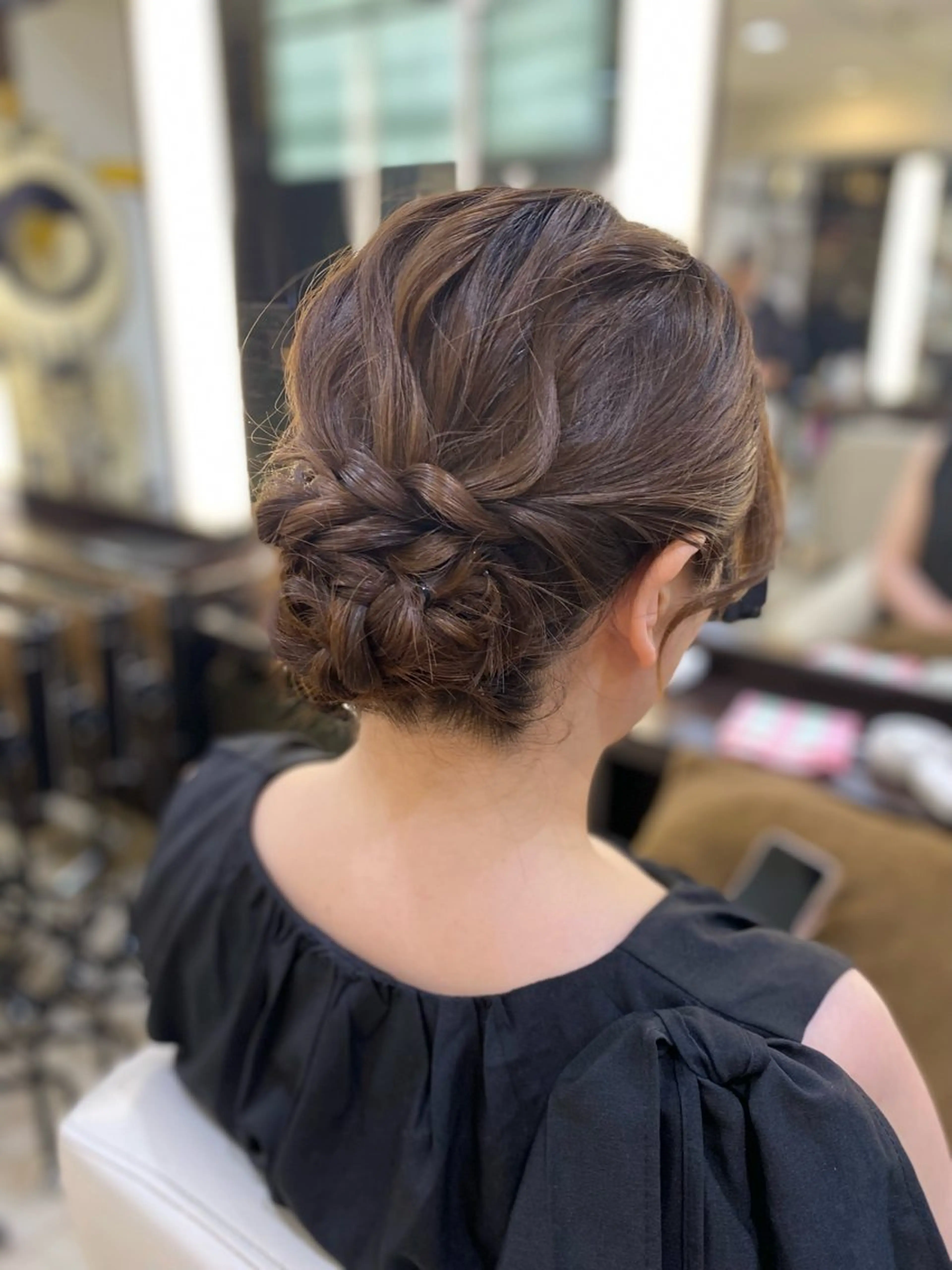 ミディアム 石垣廣乃 /Hironoのヘアスタイル