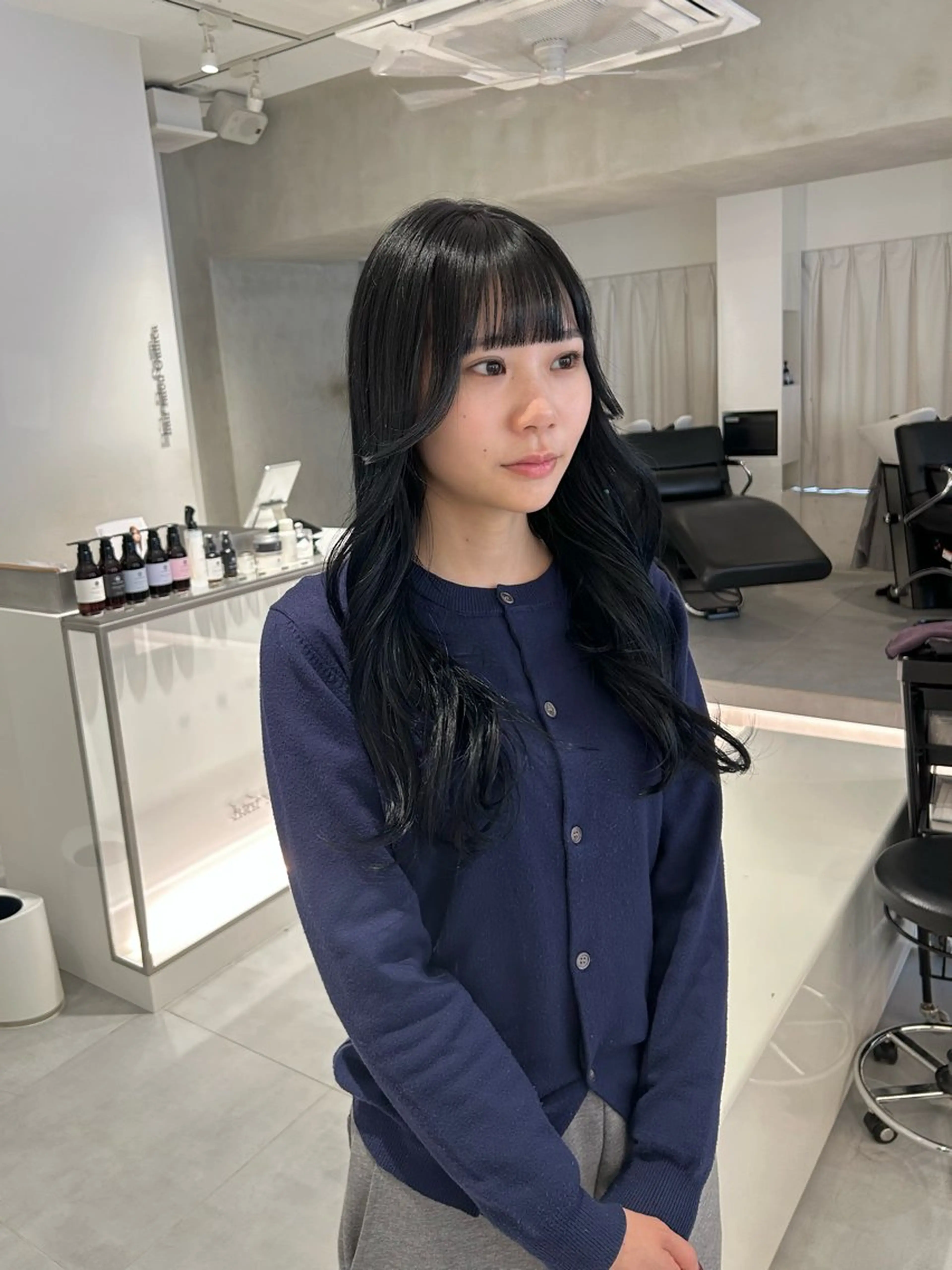 ロング カラー カット ヘアカラー トリートメント 🧚つやさらhair 🧚manakaのヘアスタイル