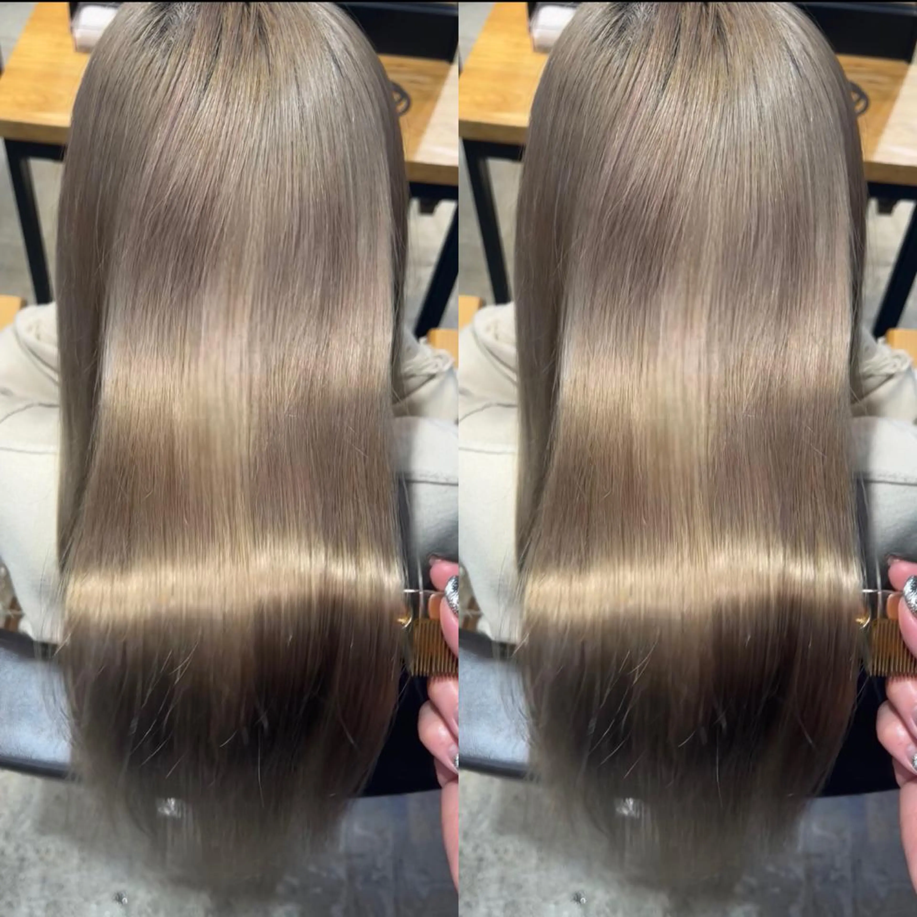 ロング カラー 新宿No.1艶髪矯正 美艶カラー/FUKAのヘアスタイル