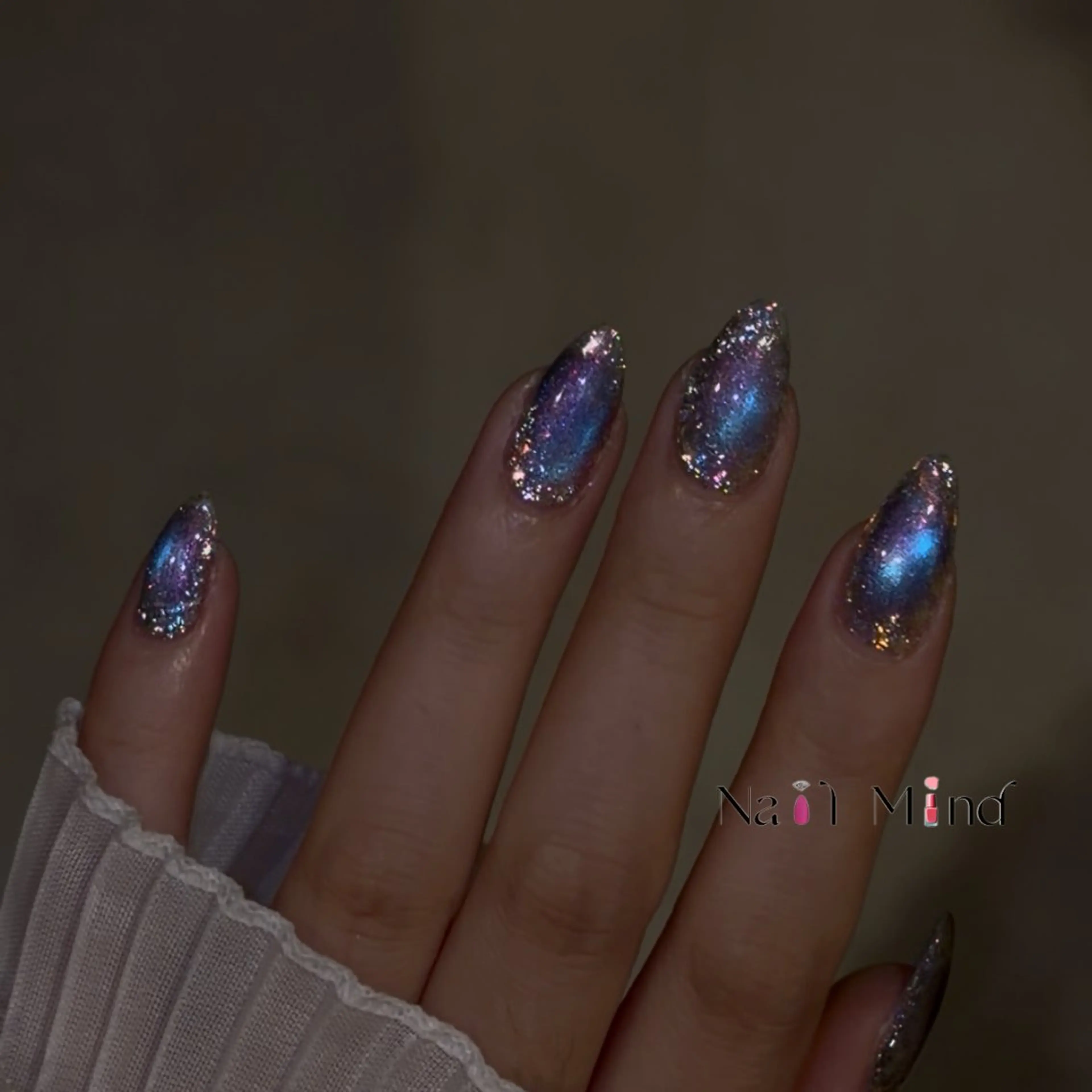 ネイル キラキラネイル ワンホンネイル ハンドネイル Nail Mind Tokyoのネイルデザイン