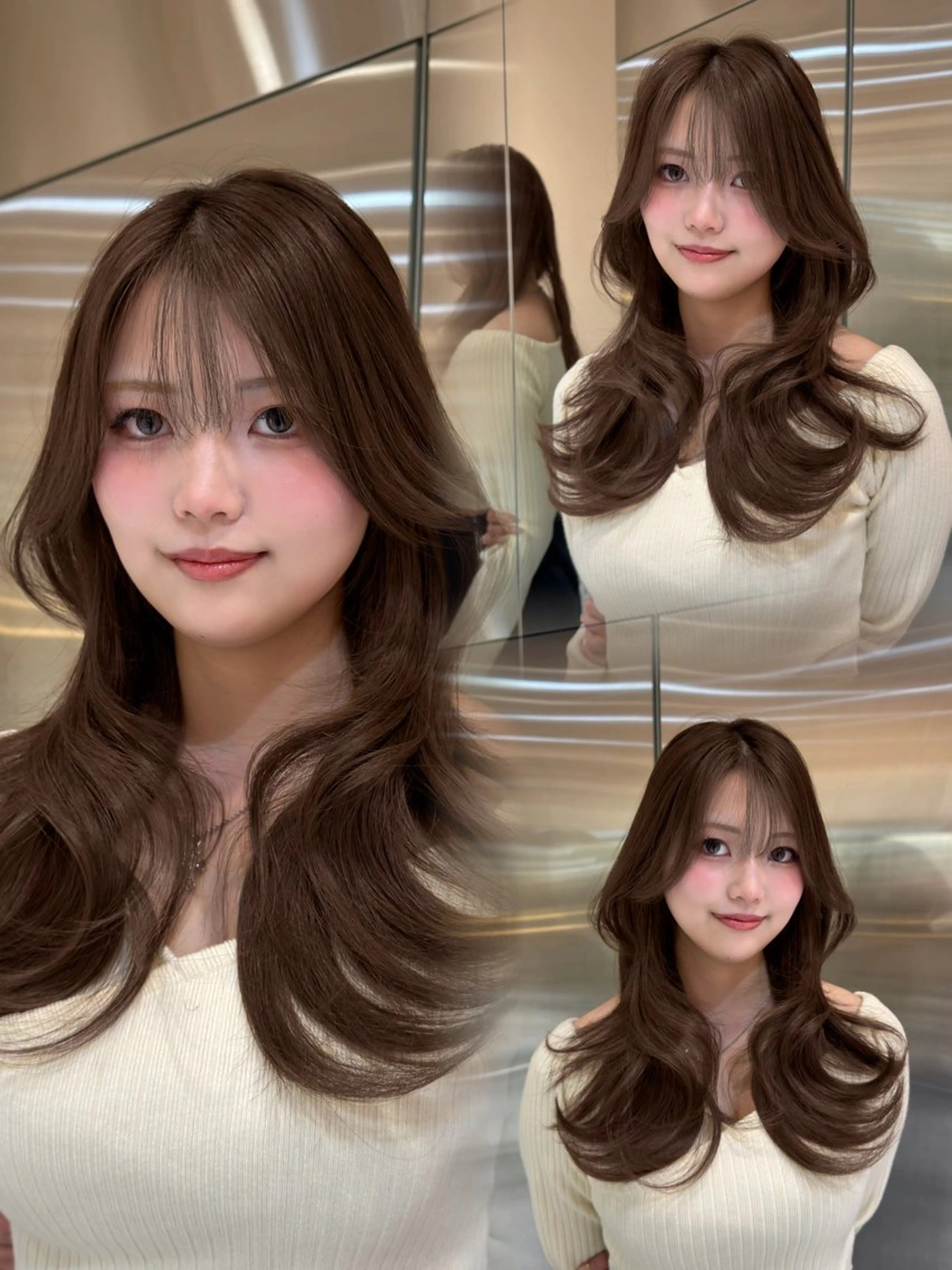 【人気No3クーポン】似合わせカット➕ケアカラー✨の写真