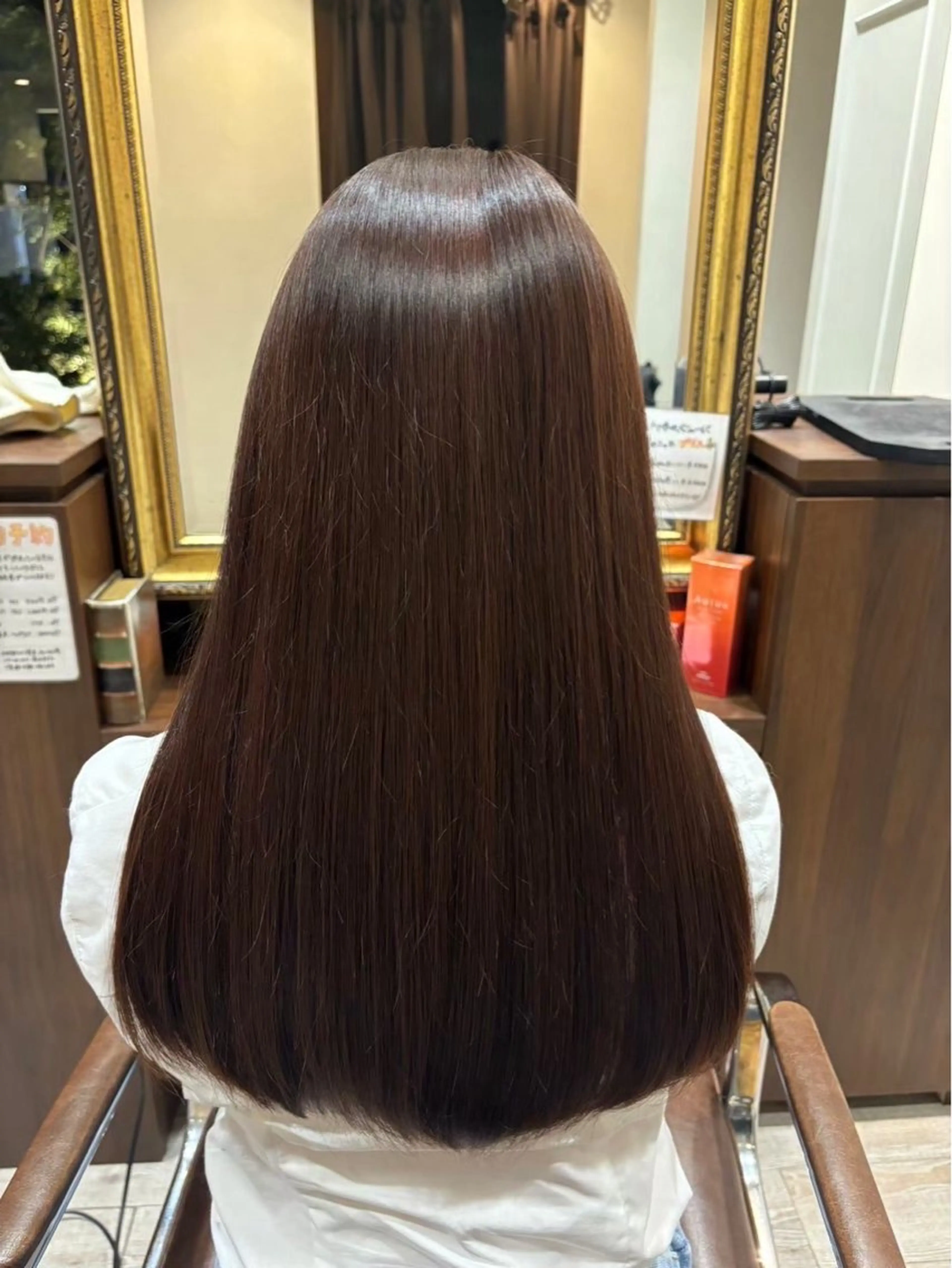 ロング 🫧 ナチュラル矯正 /カラー🫧あやりのヘアスタイル