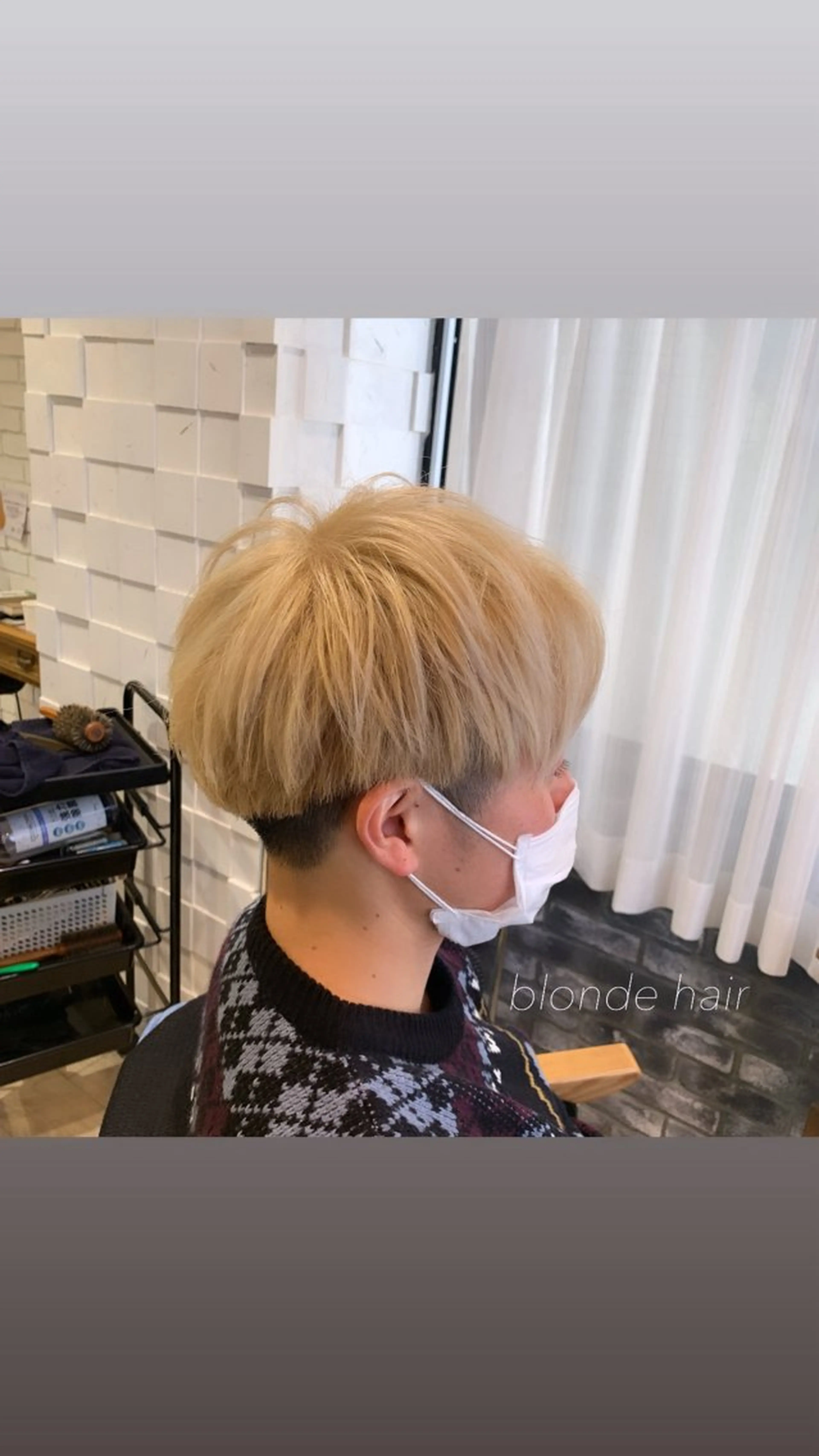 ショート カラー メンズ 似合わせカット得意 💛RENA💛のヘアスタイル