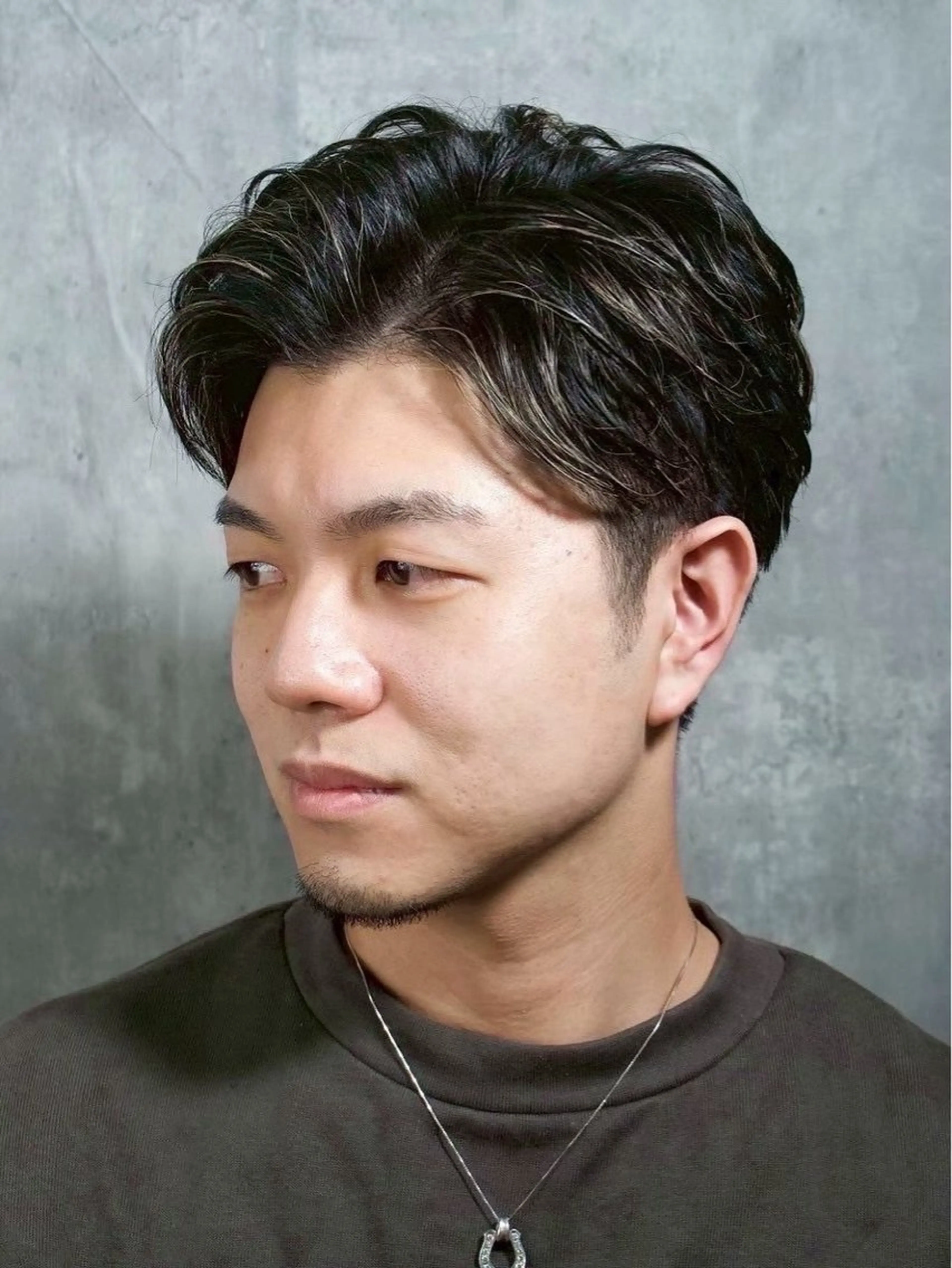 ショート パーマ 田場 彪太郎のヘアスタイル