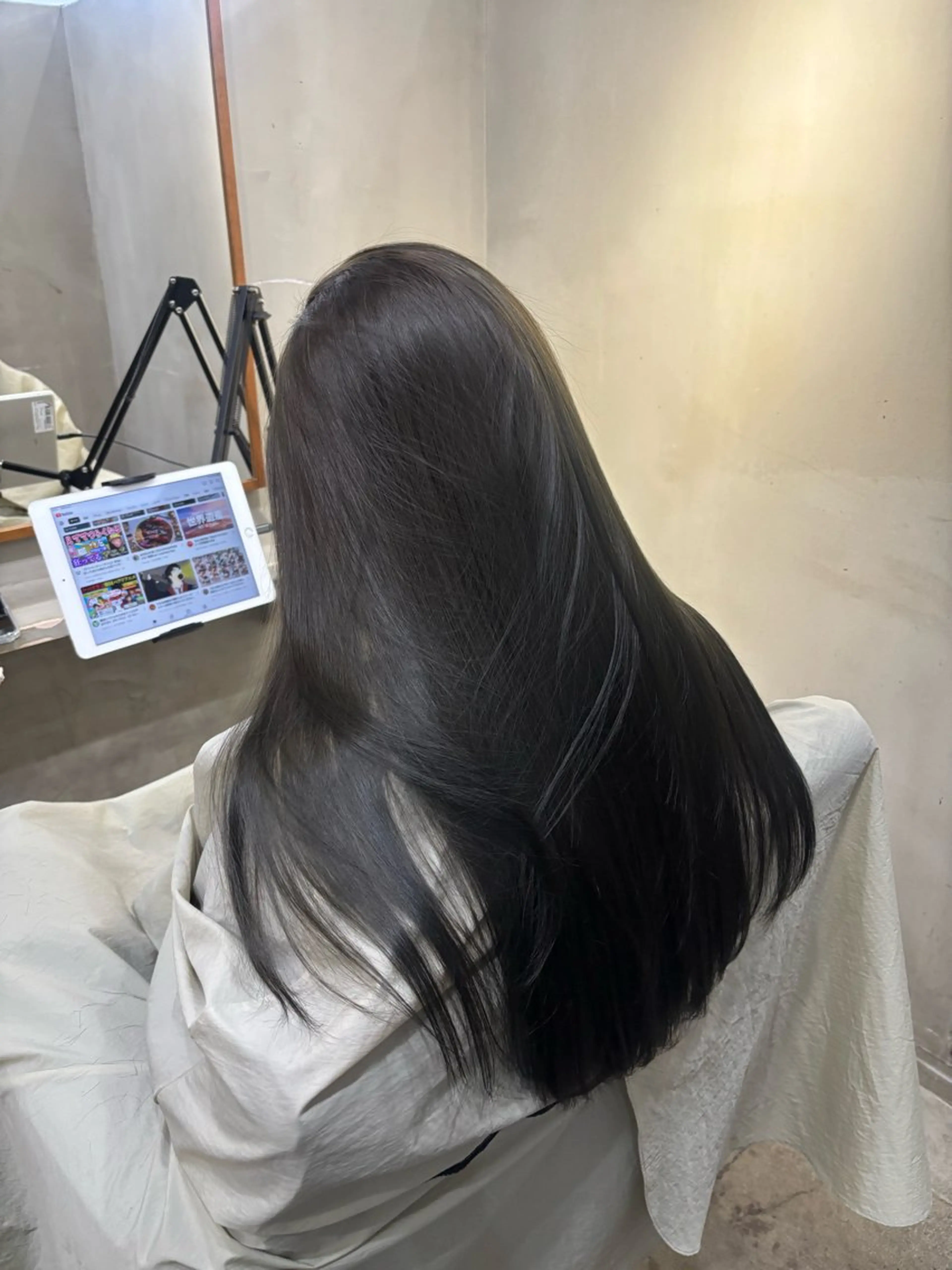 ロング カラー ブリーチ ダブルカラー ブリーチなしカラー ヘアカラー 中園康 /カラー/ブリーチのヘアスタイル