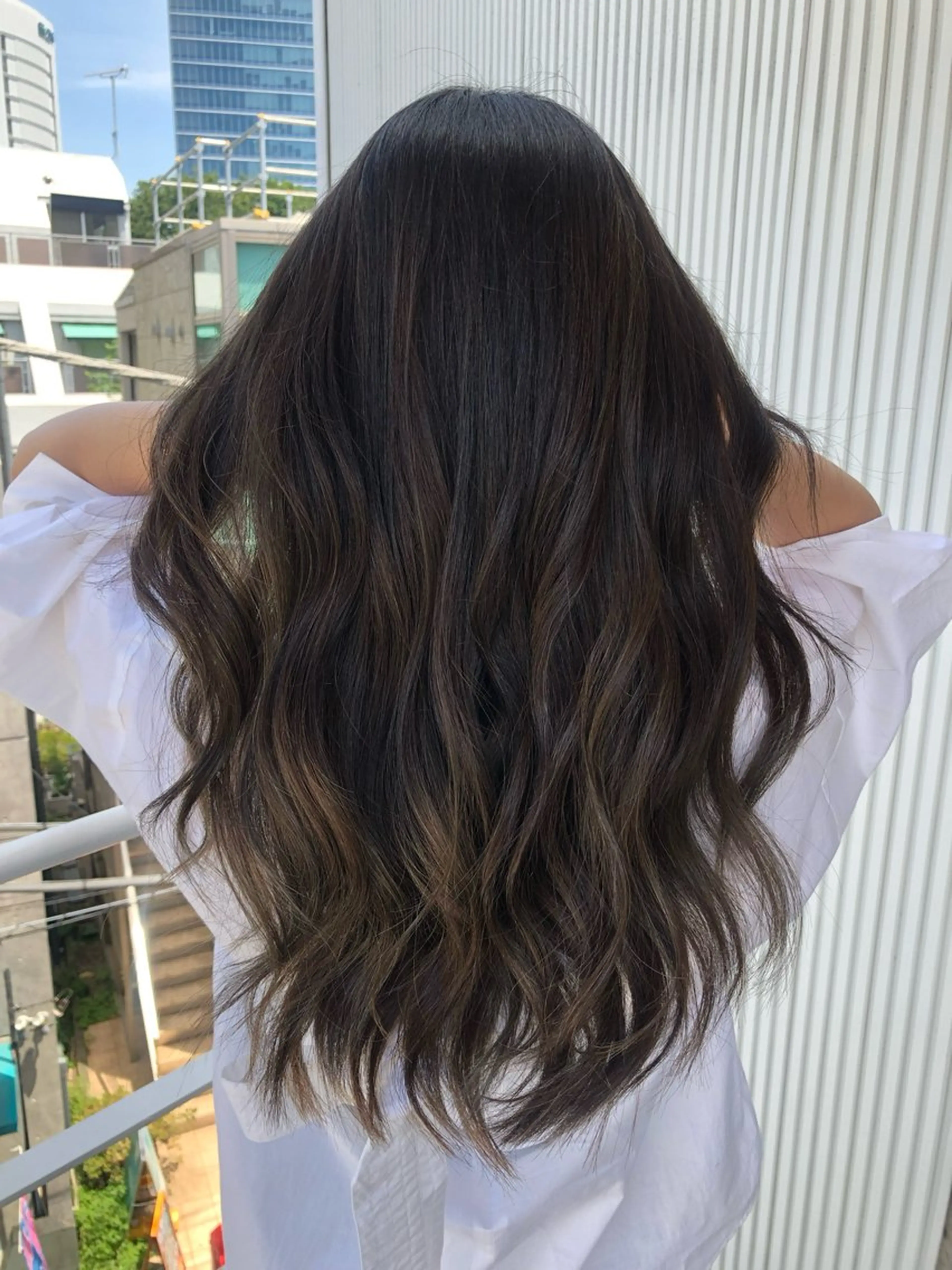 セミロング カラー トリートメント ハイライト/透明感 カラー🏝️あんじゅのヘアスタイル