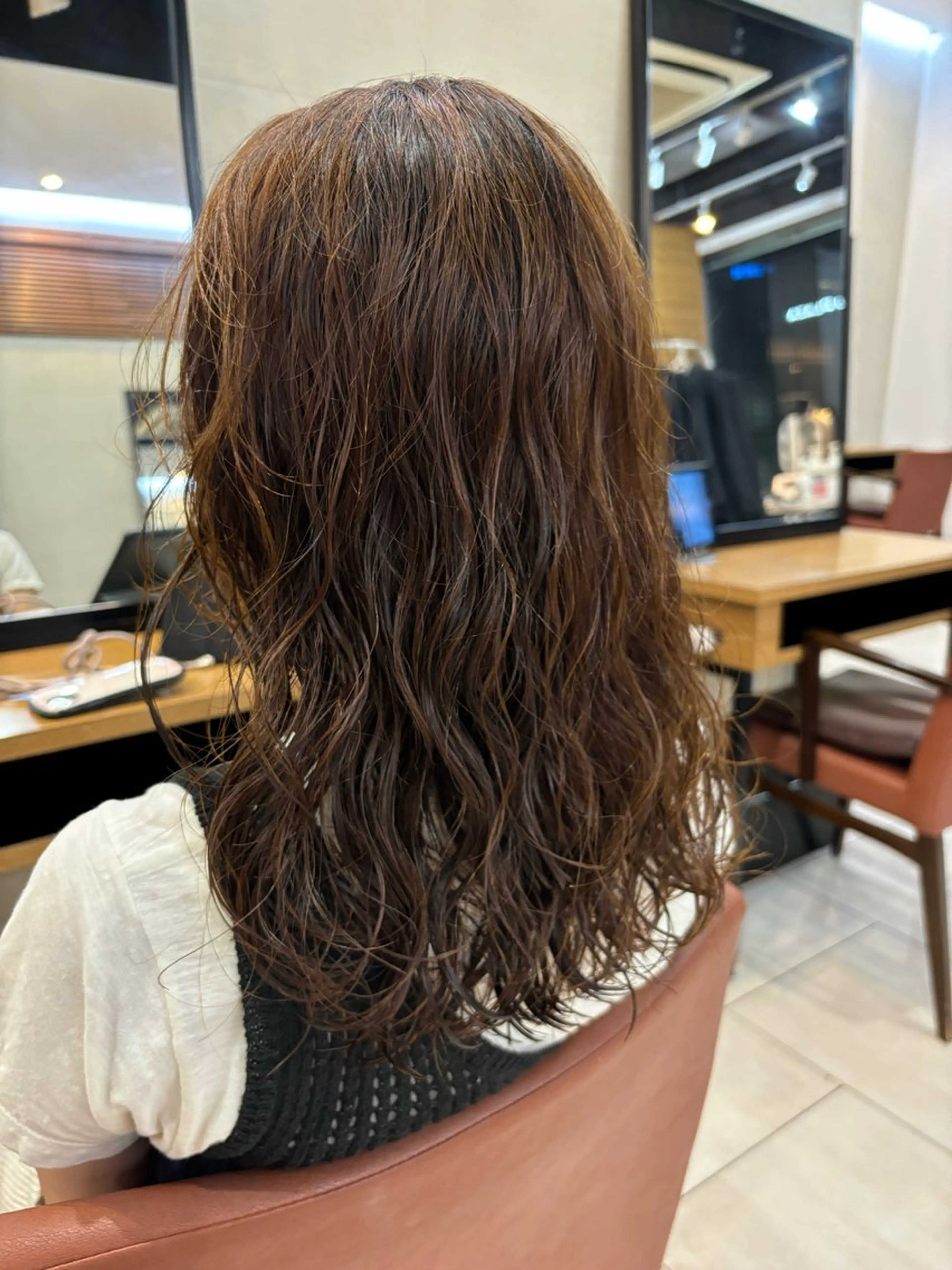 パーマ カット パーマ トリートメント ボブ/ミディアム 親しみやすさ/さくらのヘアスタイル