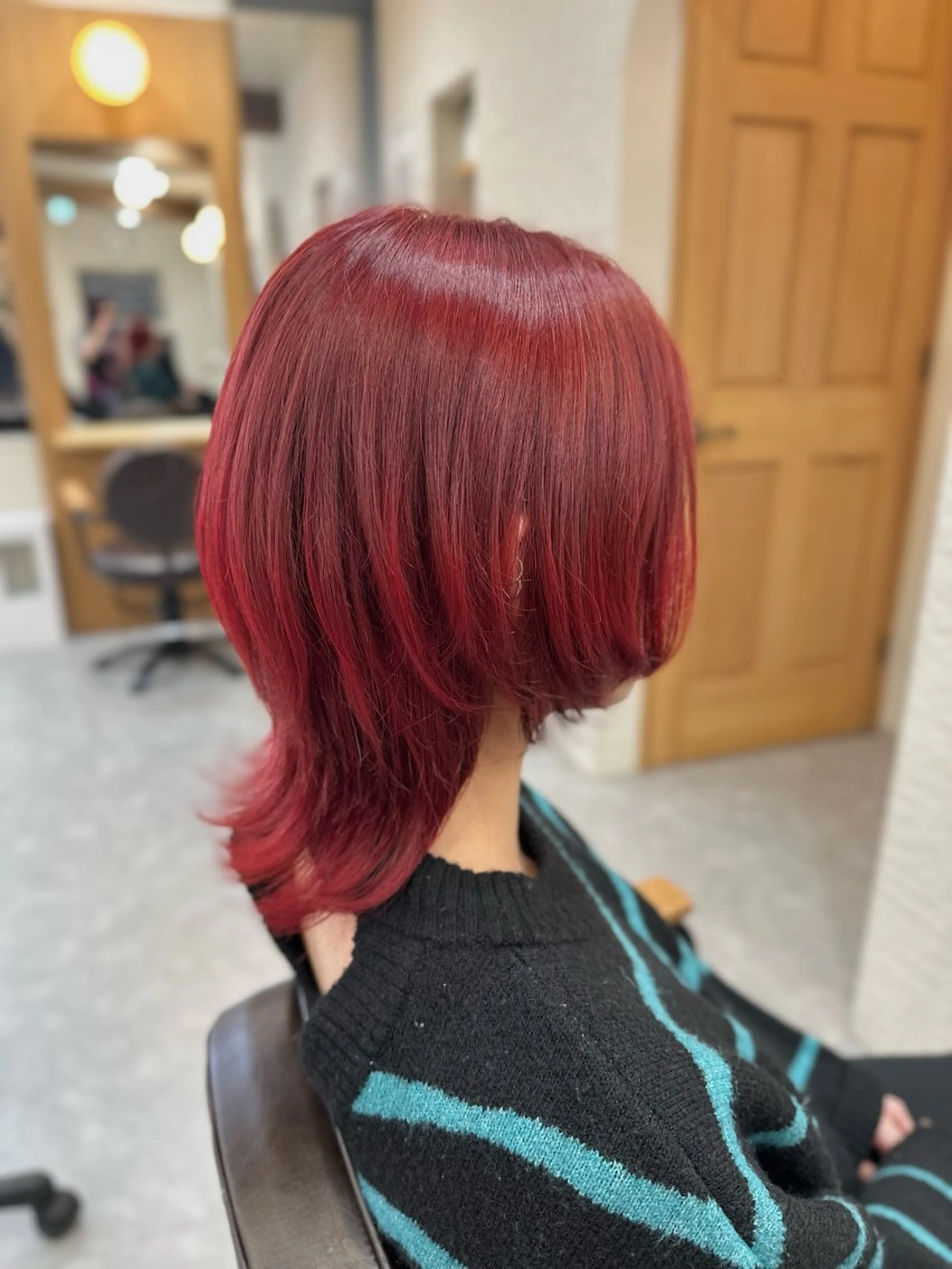 ミディアム カット ヘアカラー ROPE🫧 フウカのヘアスタイル