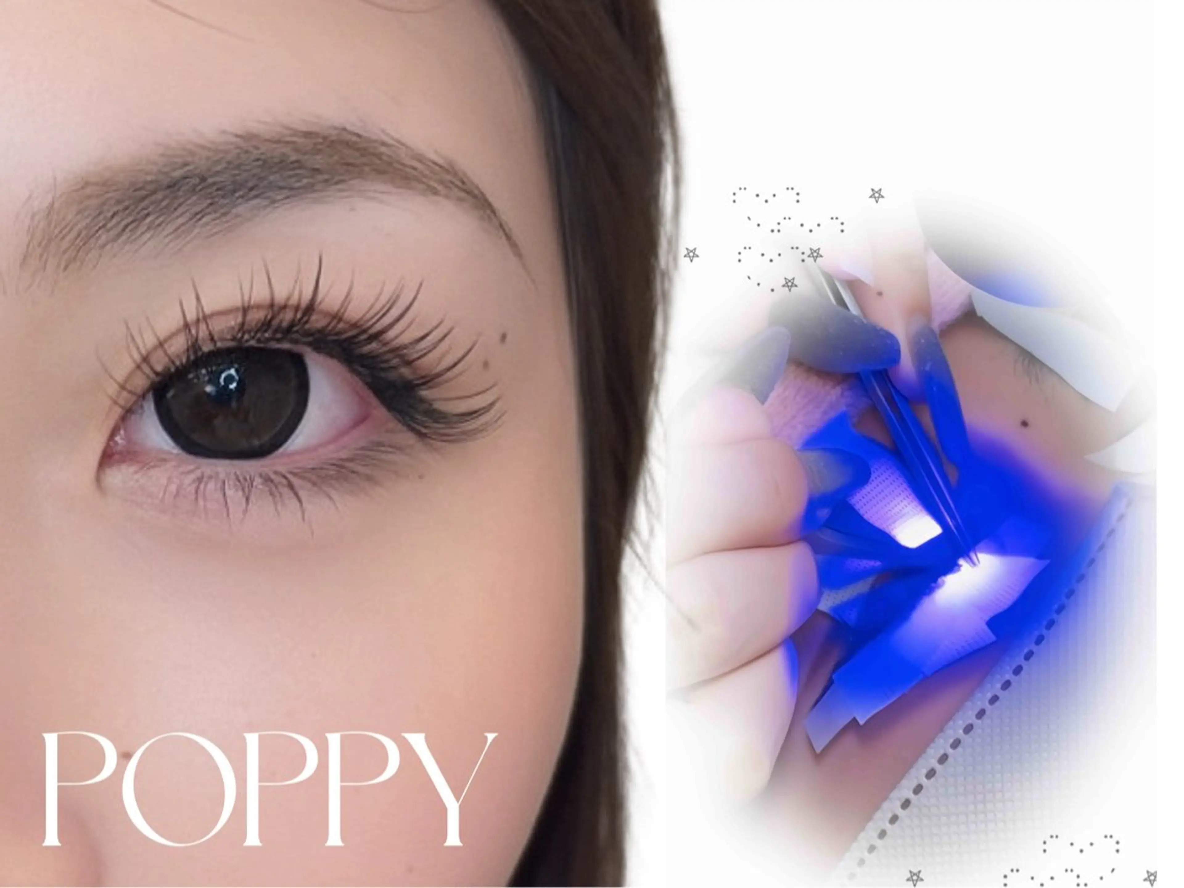 マツエク・マツパ モデル募集 POPPY 川崎のマツエク・マツパデザイン