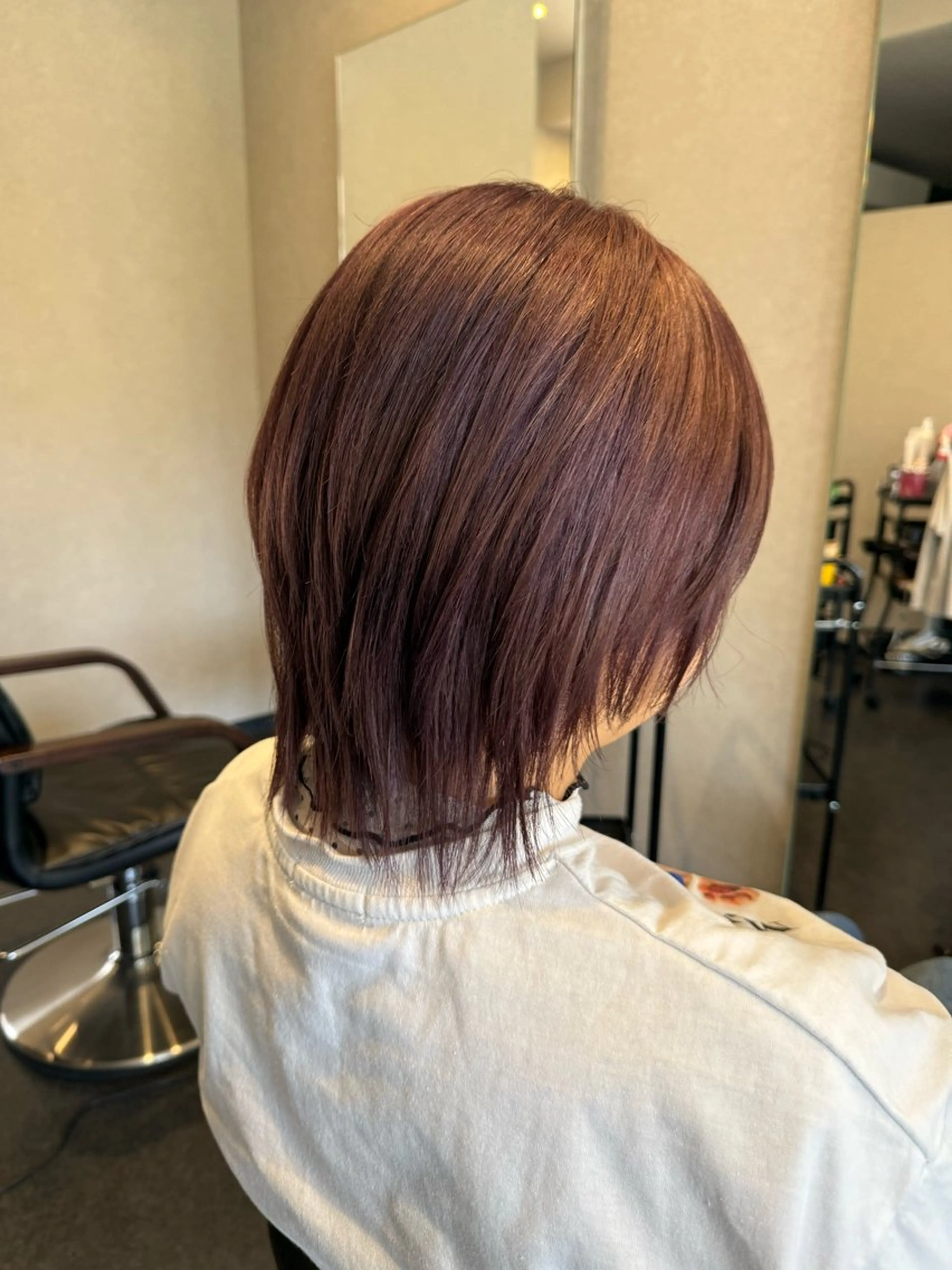 ショート 髪質改善⚡️カラー 🍀武久 誠🍀のヘアスタイル