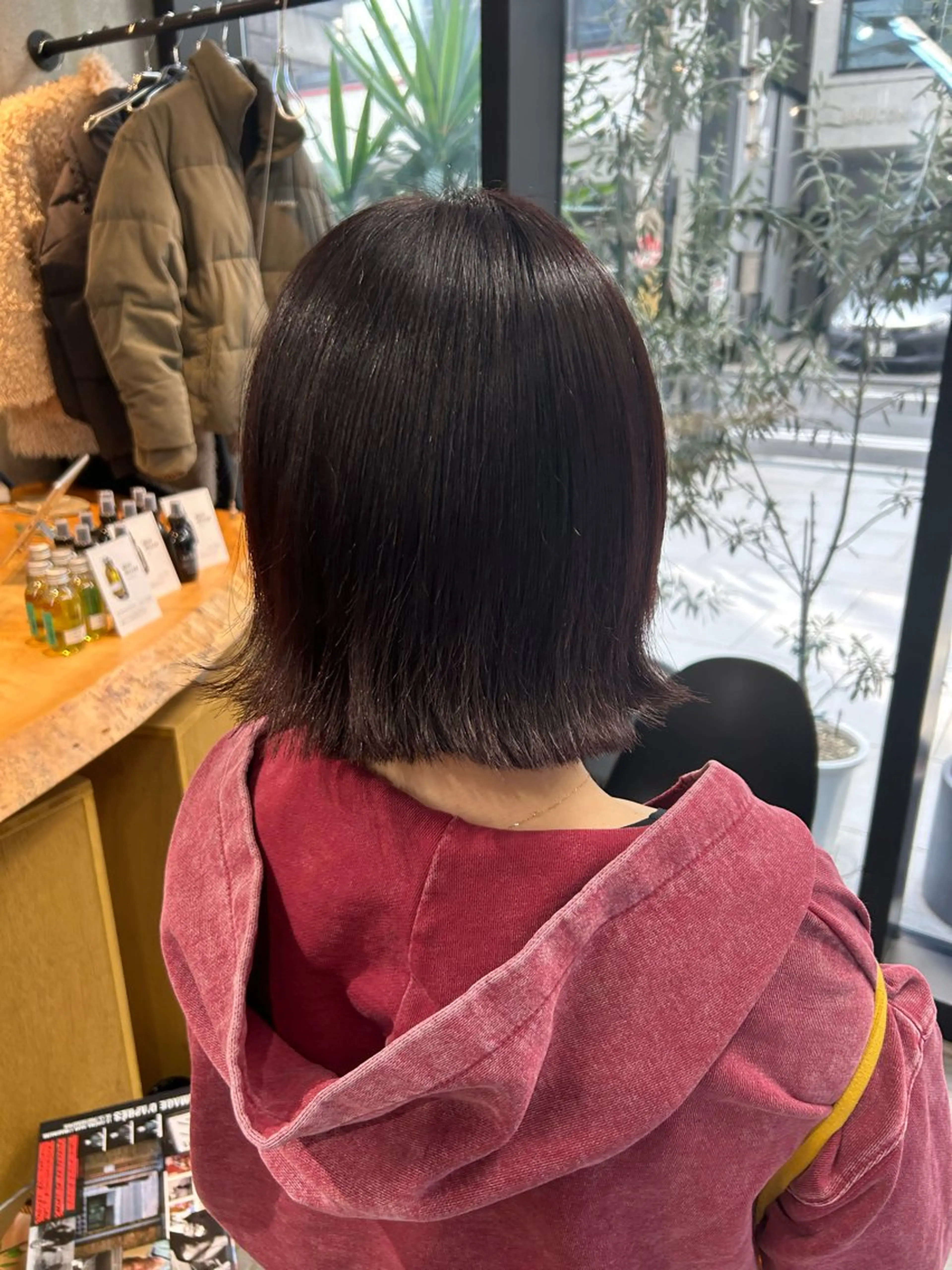ショート ヘアカラー アシスタント miyuのヘアスタイル