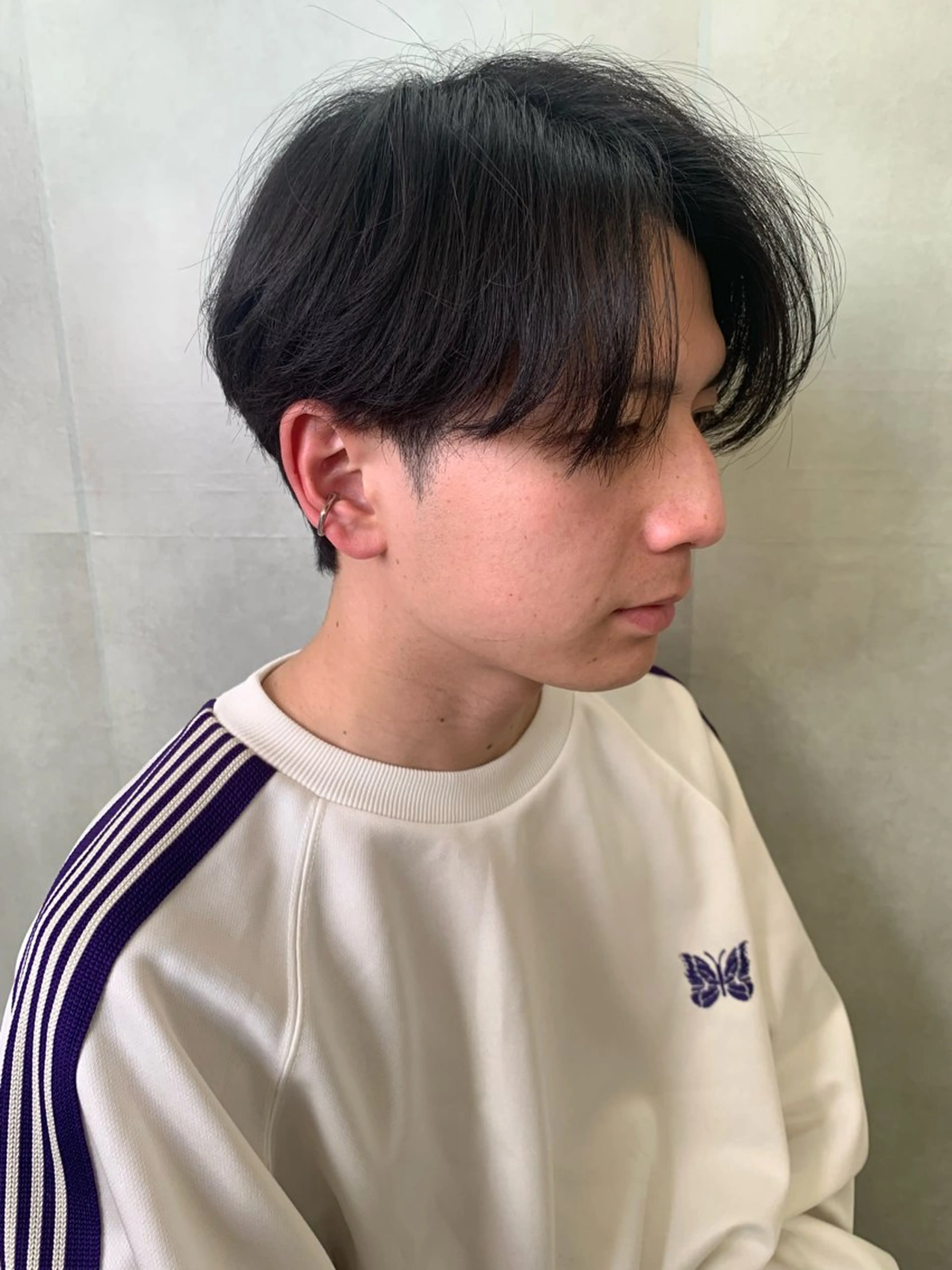 ショート パーマ メンズ カット パーマ トリートメント ヘッドスパ イーストハムネオ高木 亮人🌿のヘアスタイル