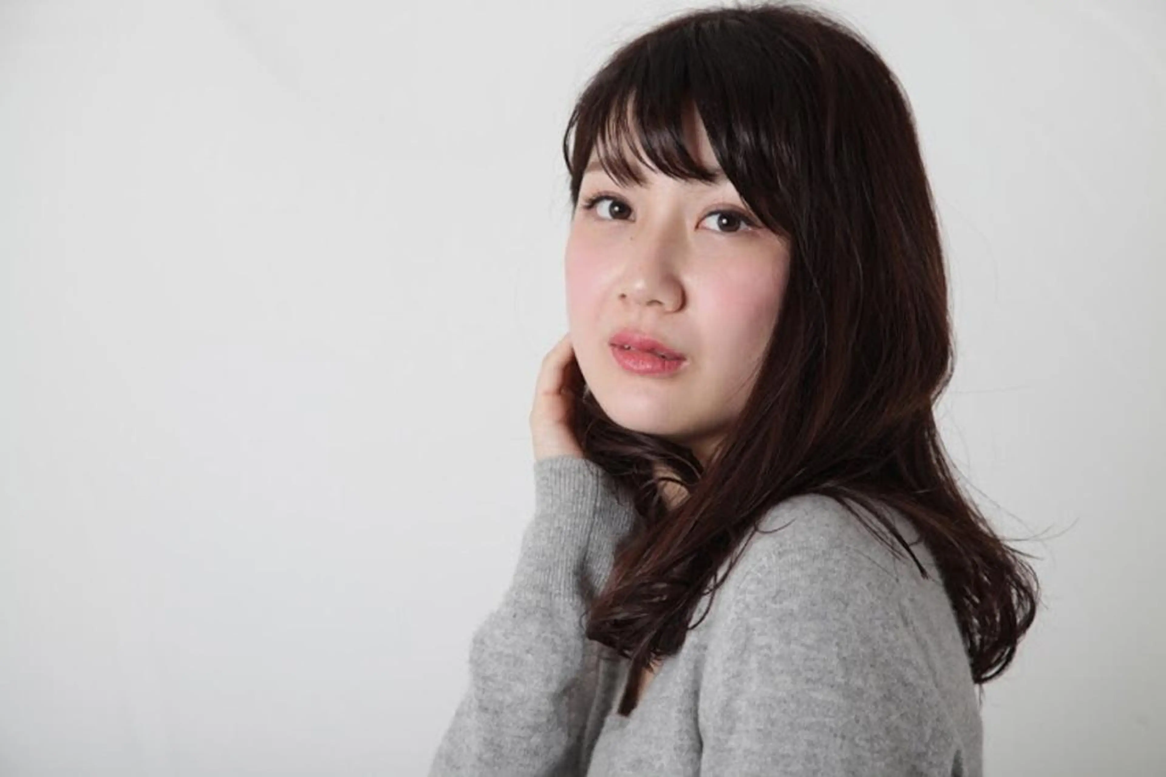 ロング パーマ 縮毛/レイヤー 韓国/橋口のヘアスタイル