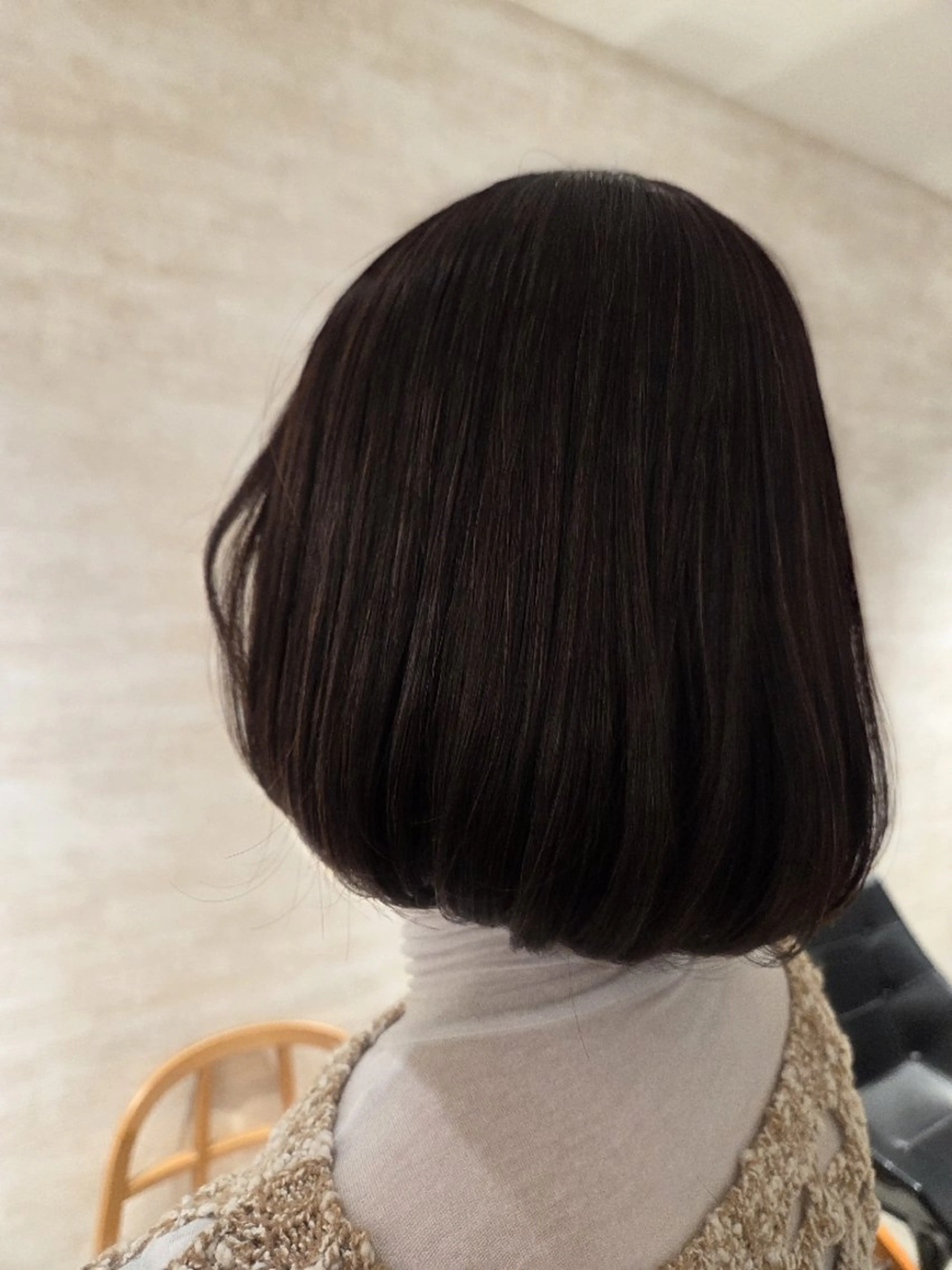 ミディアム ボブ ヘアカラー ✨カット✨ 小田　なつめのヘアスタイル