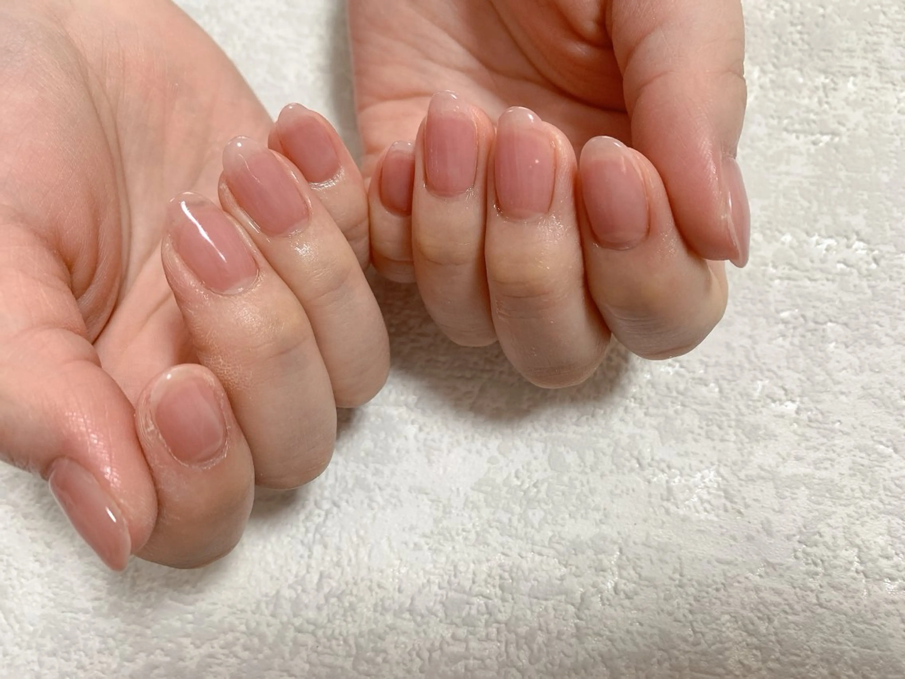 ネイル ジェルネイル 韓国ネイル メンズネイル ワンカラーネイル パラジェル kiki nail たまプラーザのネイルデザイン