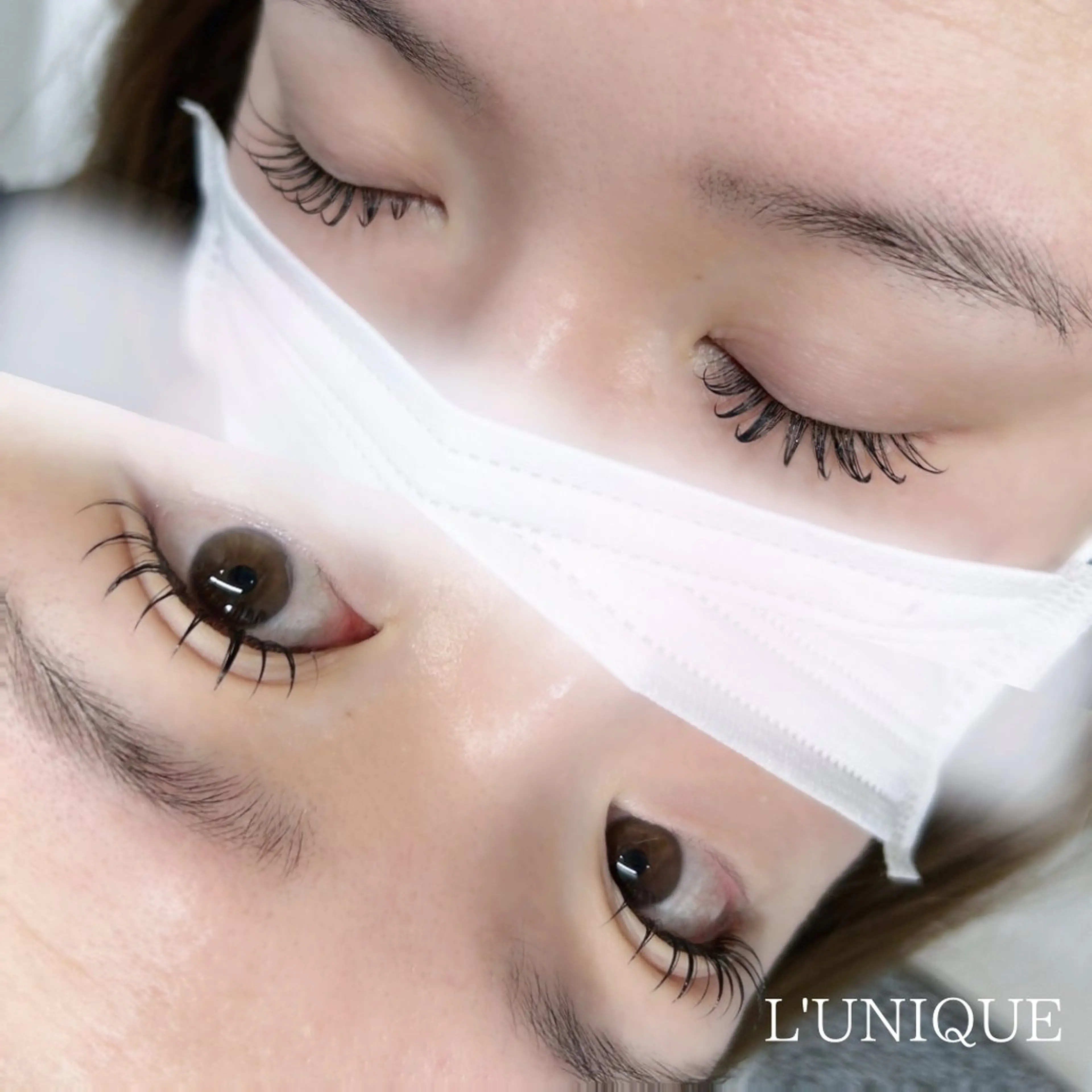 マツエク・マツパ L'UNIQUE AOKIのマツエク・マツパデザイン