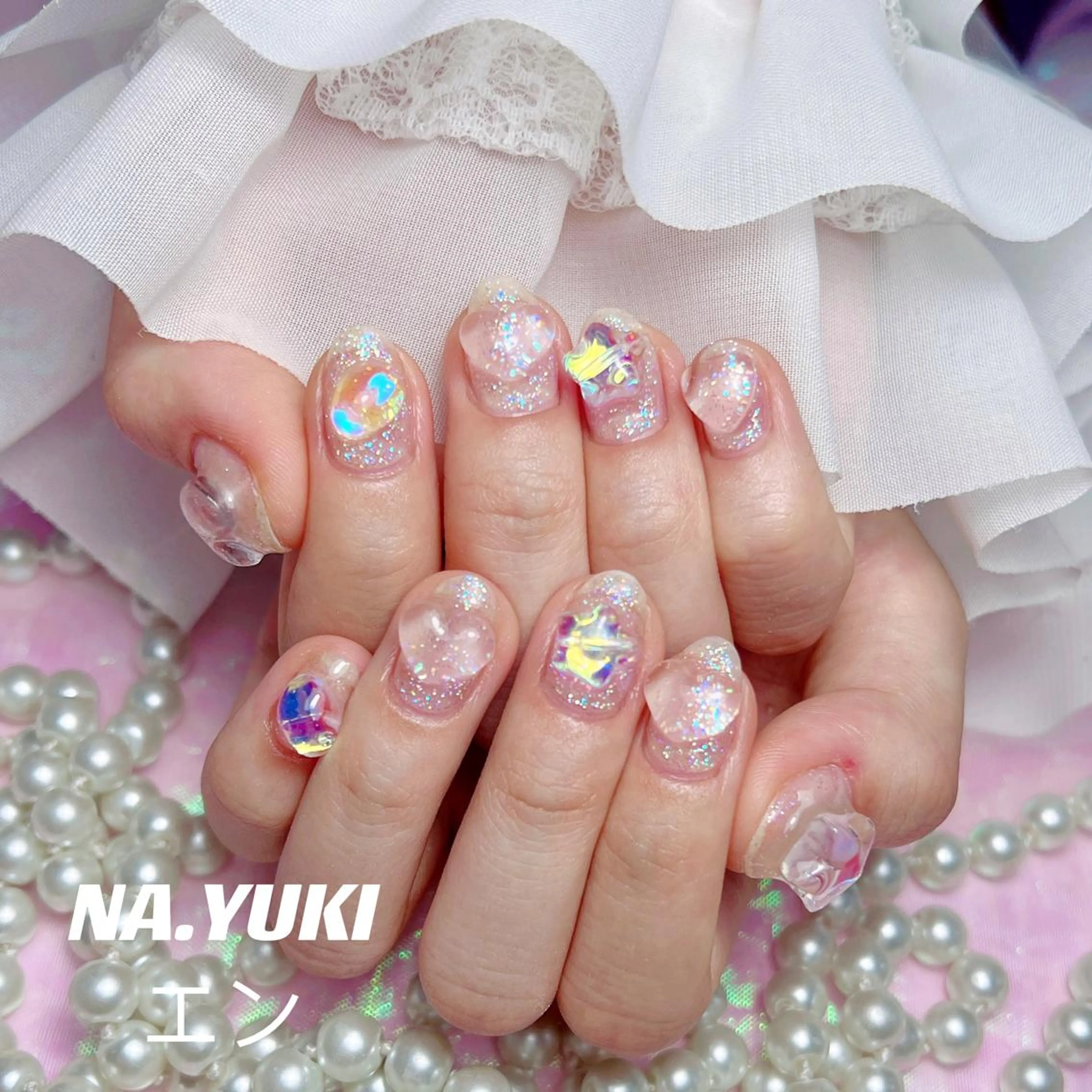 ネイル 🦋 Queenieのネイルデザイン