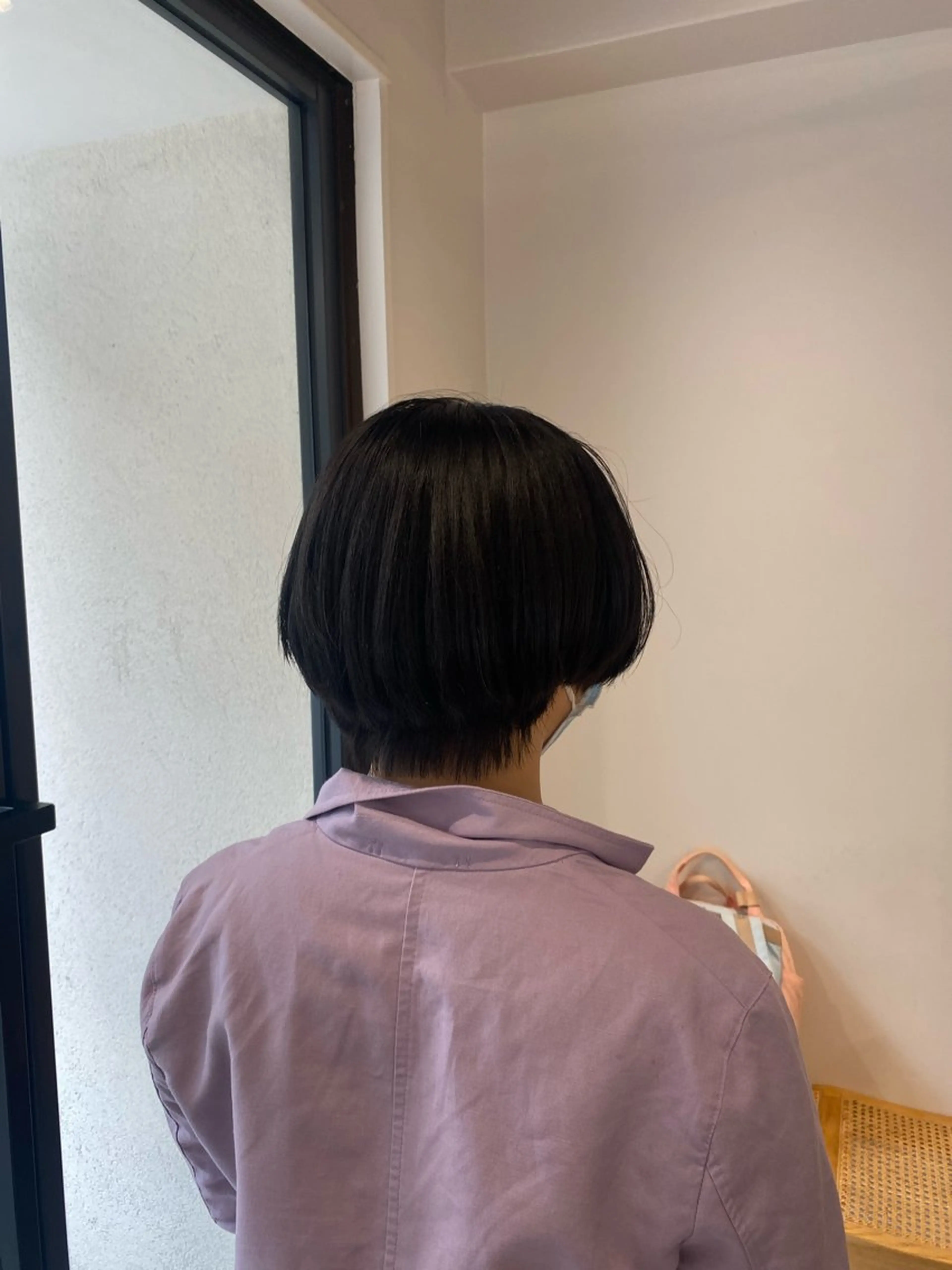 ショート ショート/ボブ/顔周 りレイヤー/RINAのヘアスタイル