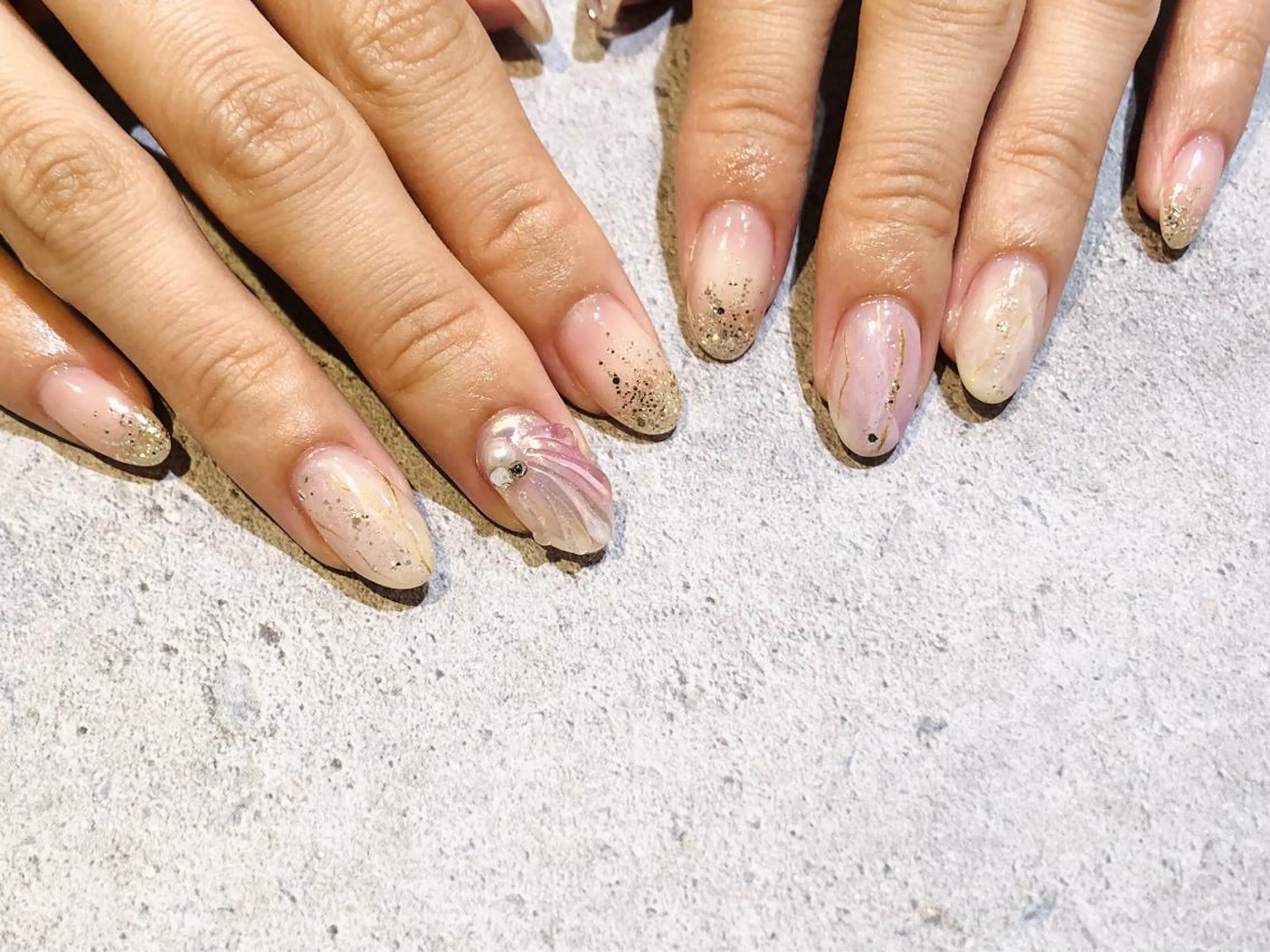 ネイル 舞田 苑香のネイルデザイン