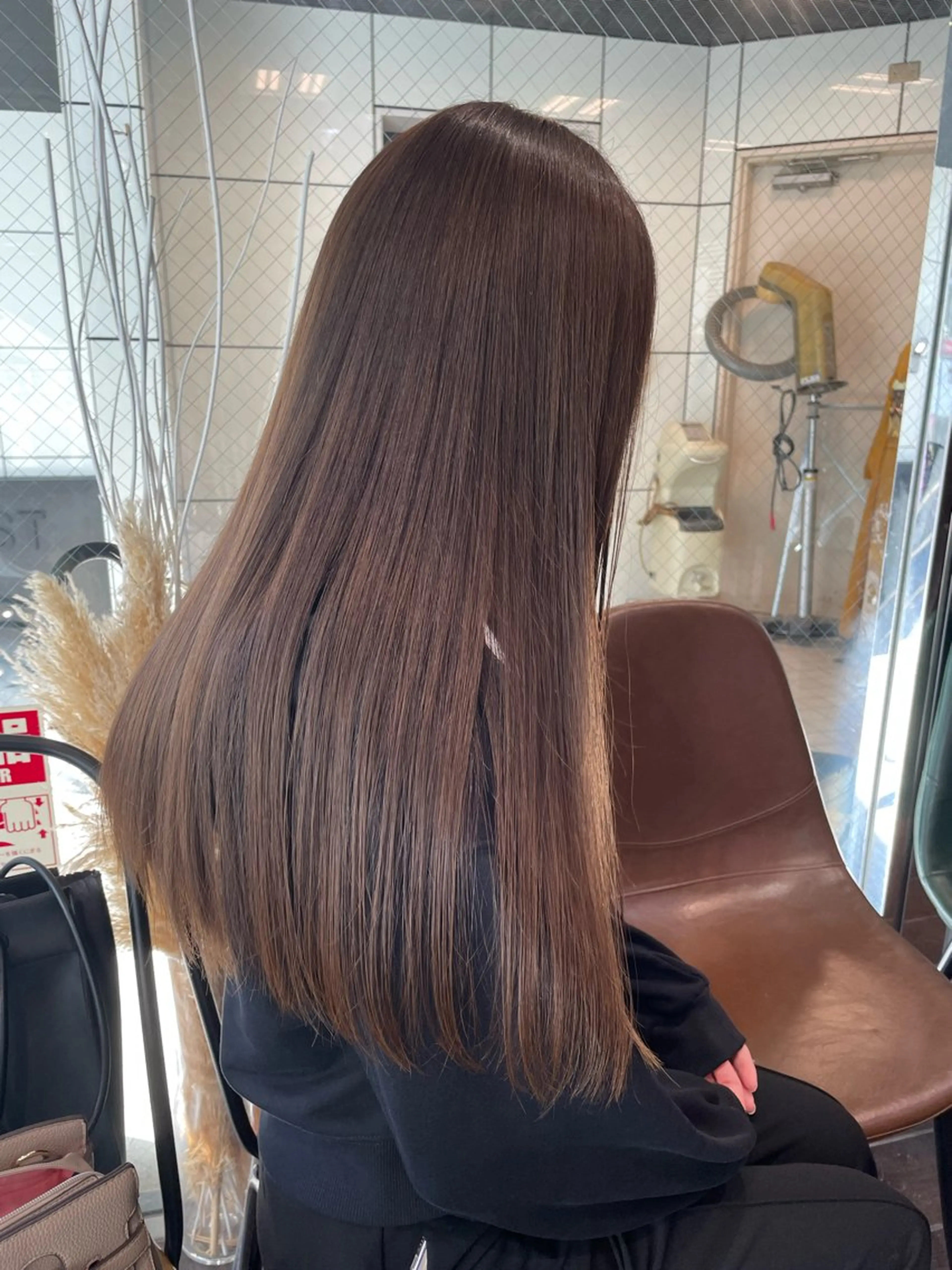 ロング カラー ‪るか/‪透明感 カラー/アレンジのヘアスタイル