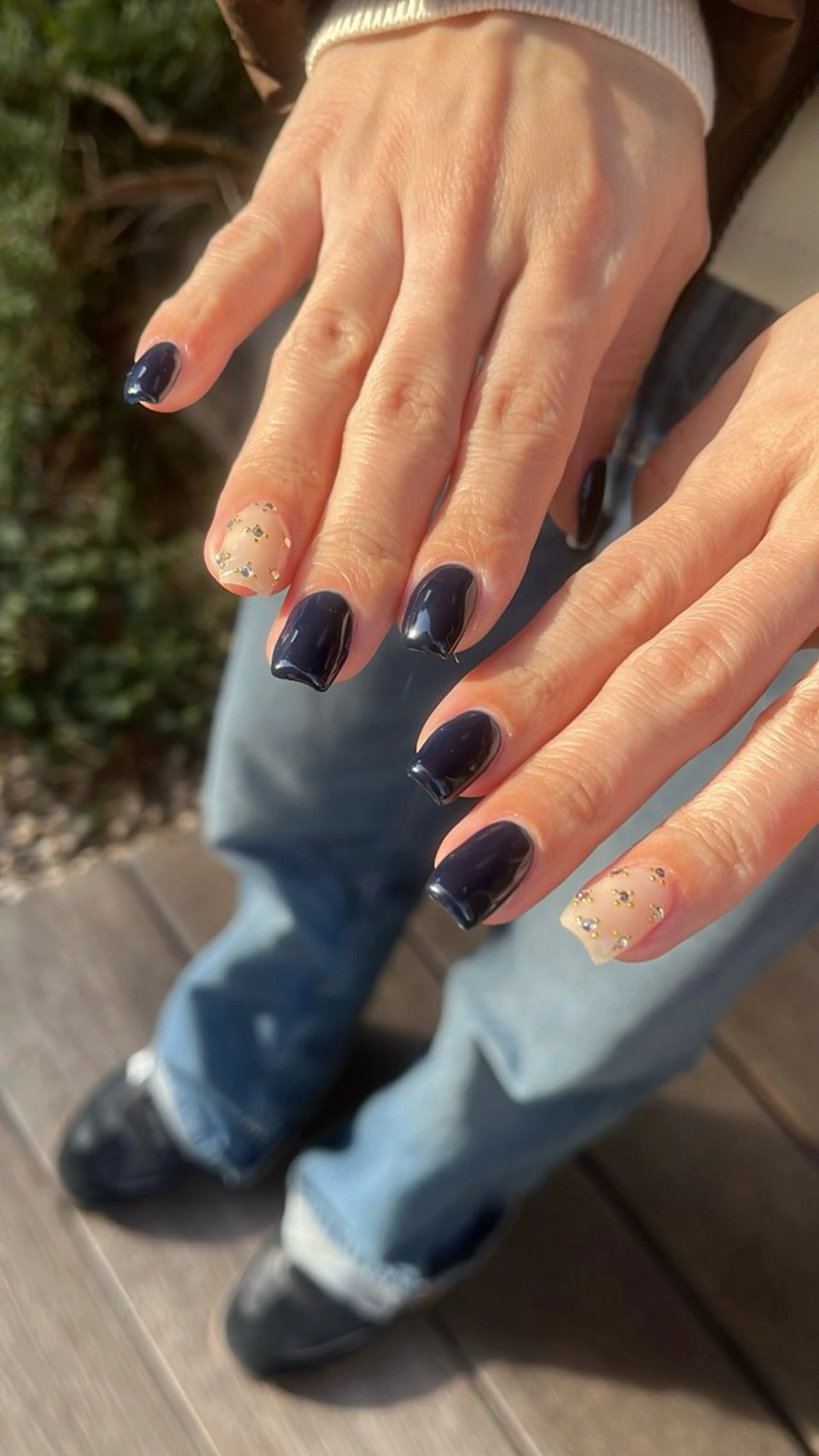 ネイル クリアネイル ジェルネイル 氷ネイル・うるうるネイル ニュアンスネイル シンプルネイル SAKU  nail[サクネイル]所属・SAKU nail 作島茜のネイルデザイン