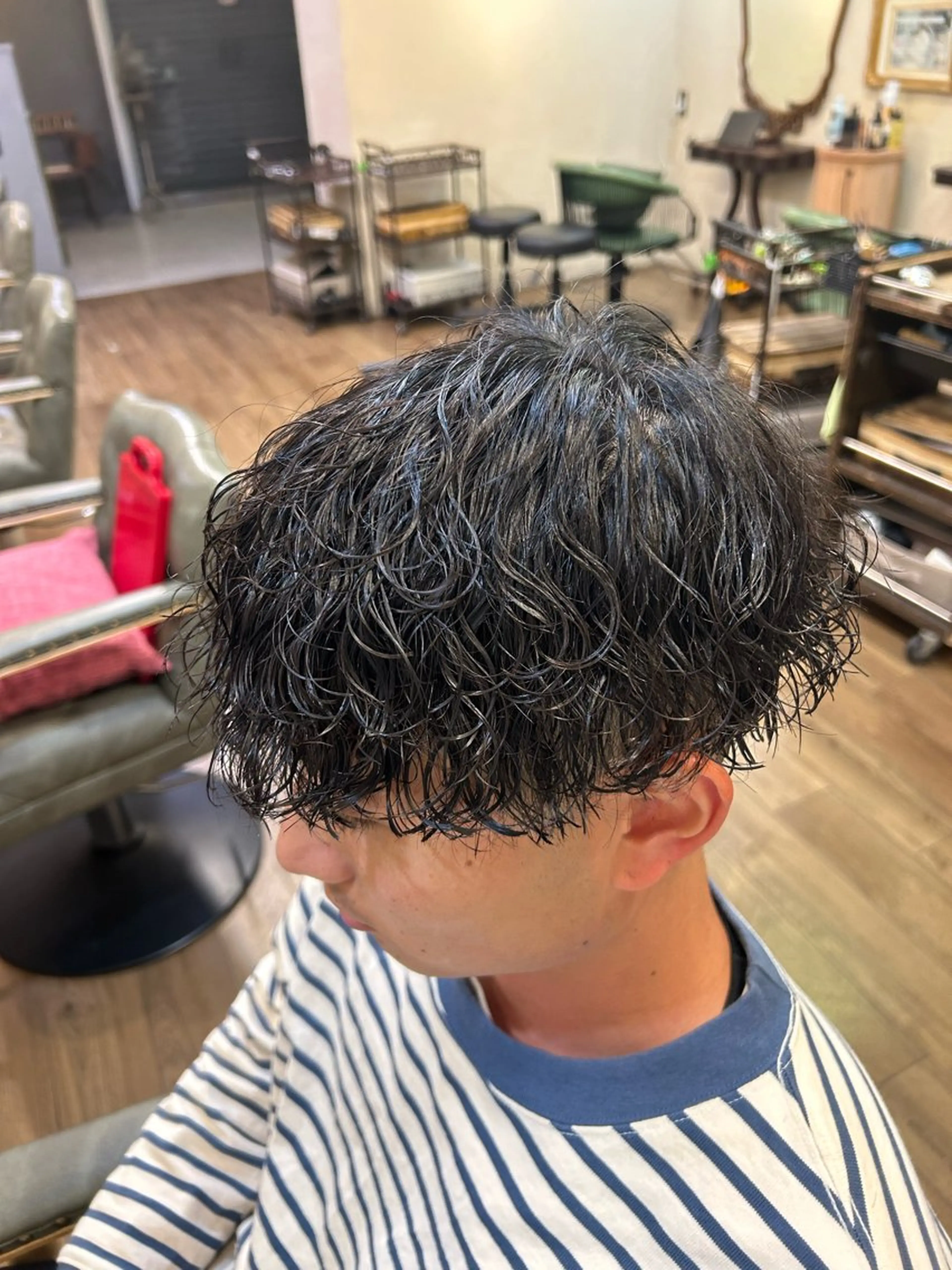 【メンズ限定】カットパーマの写真