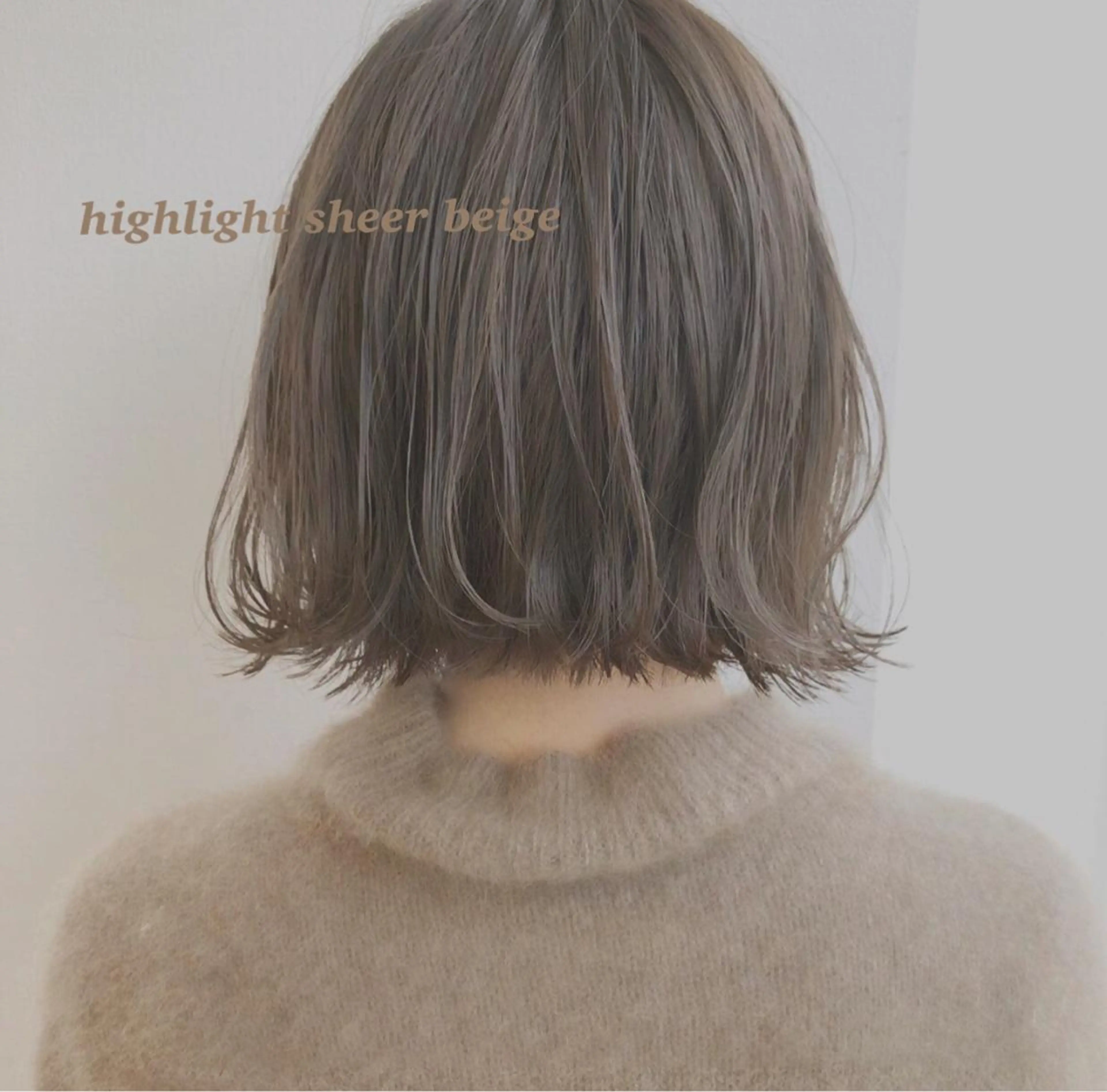 ショート カラー ヘアアレンジ ベージュカラー ハイライトカラー ハイライト topstylist 芳賀みなみのヘアスタイル